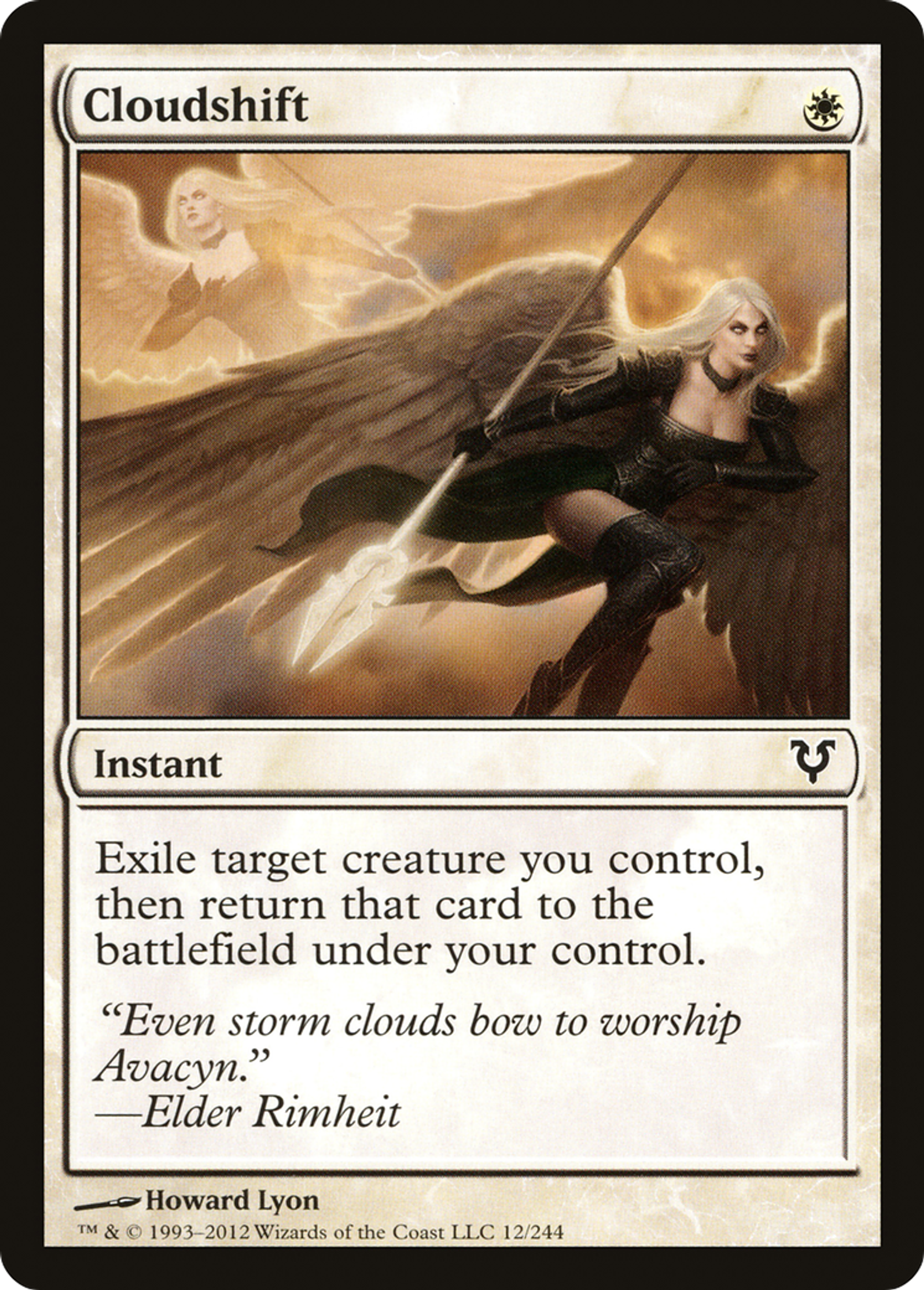 Cloudshift — Avacyn Restored — Magic: The Gathering