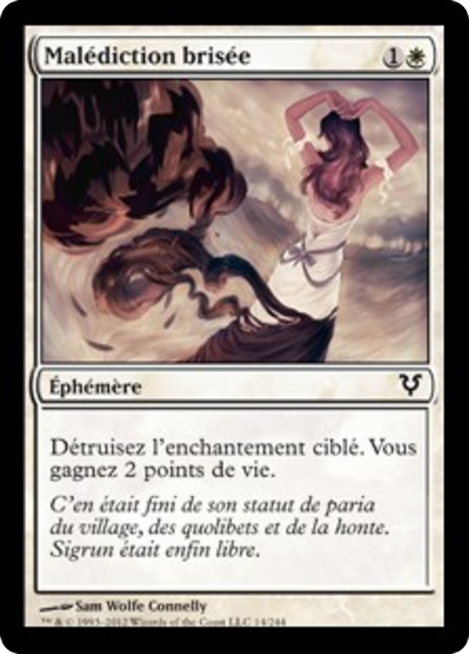 Malédiction brisée — Avacyn Restored — Magic: The Gathering