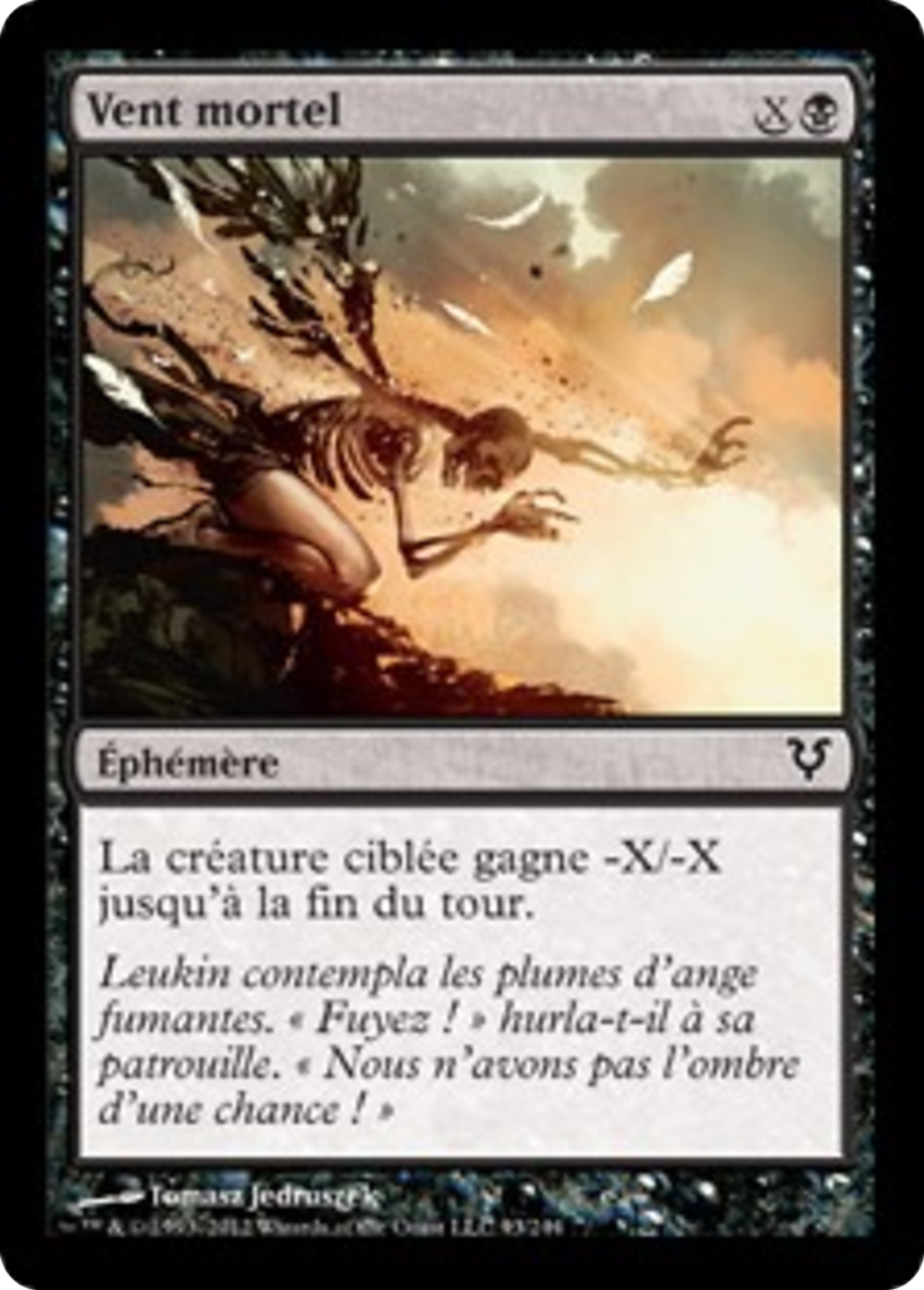 Vent mortel — Avacyn Restored — Magic: The Gathering