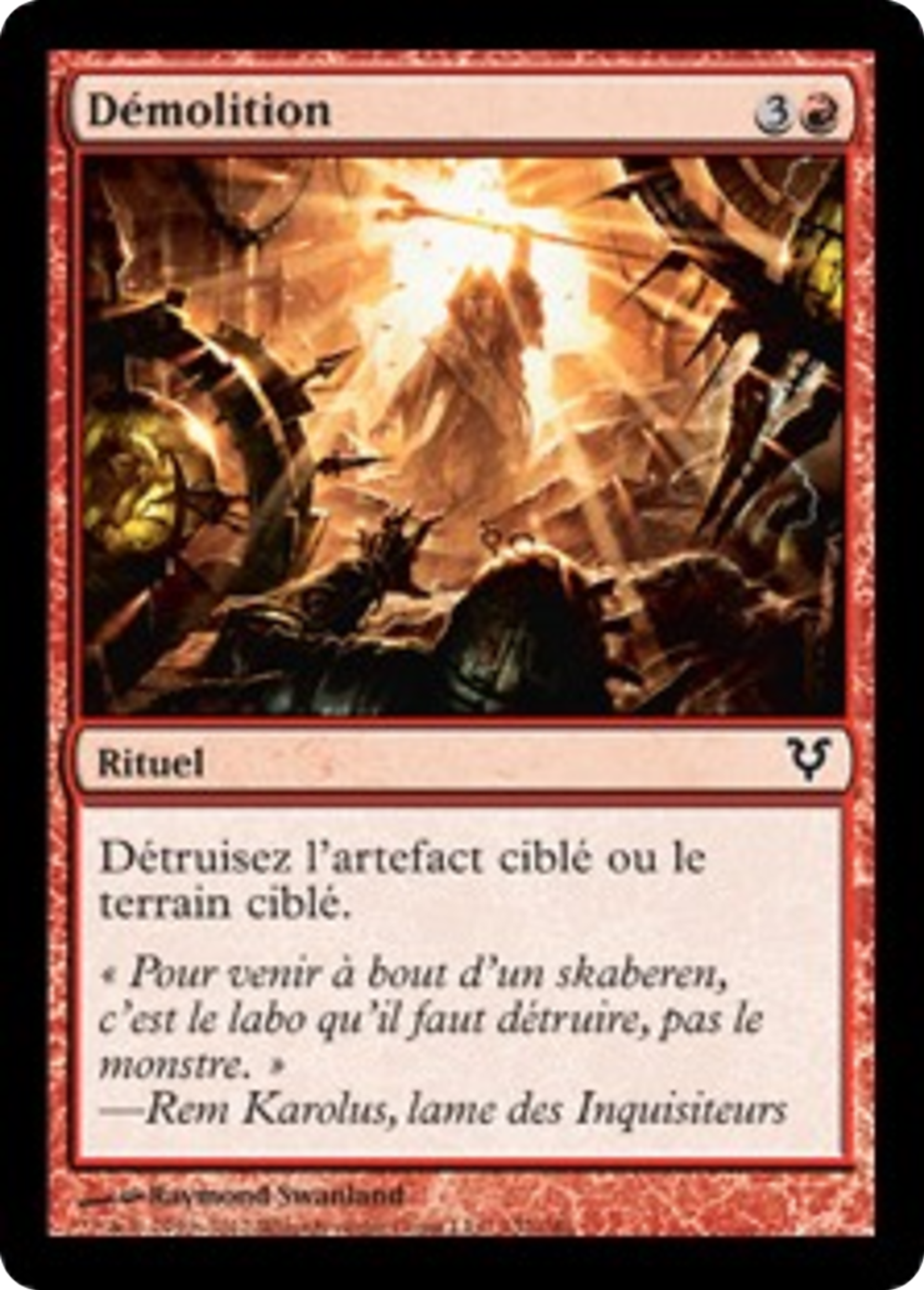 Démolition — Avacyn Restored — Magic: The Gathering