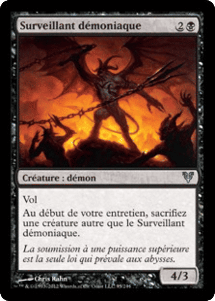 Surveillant démoniaque — Avacyn Restored — Magic: The Gathering