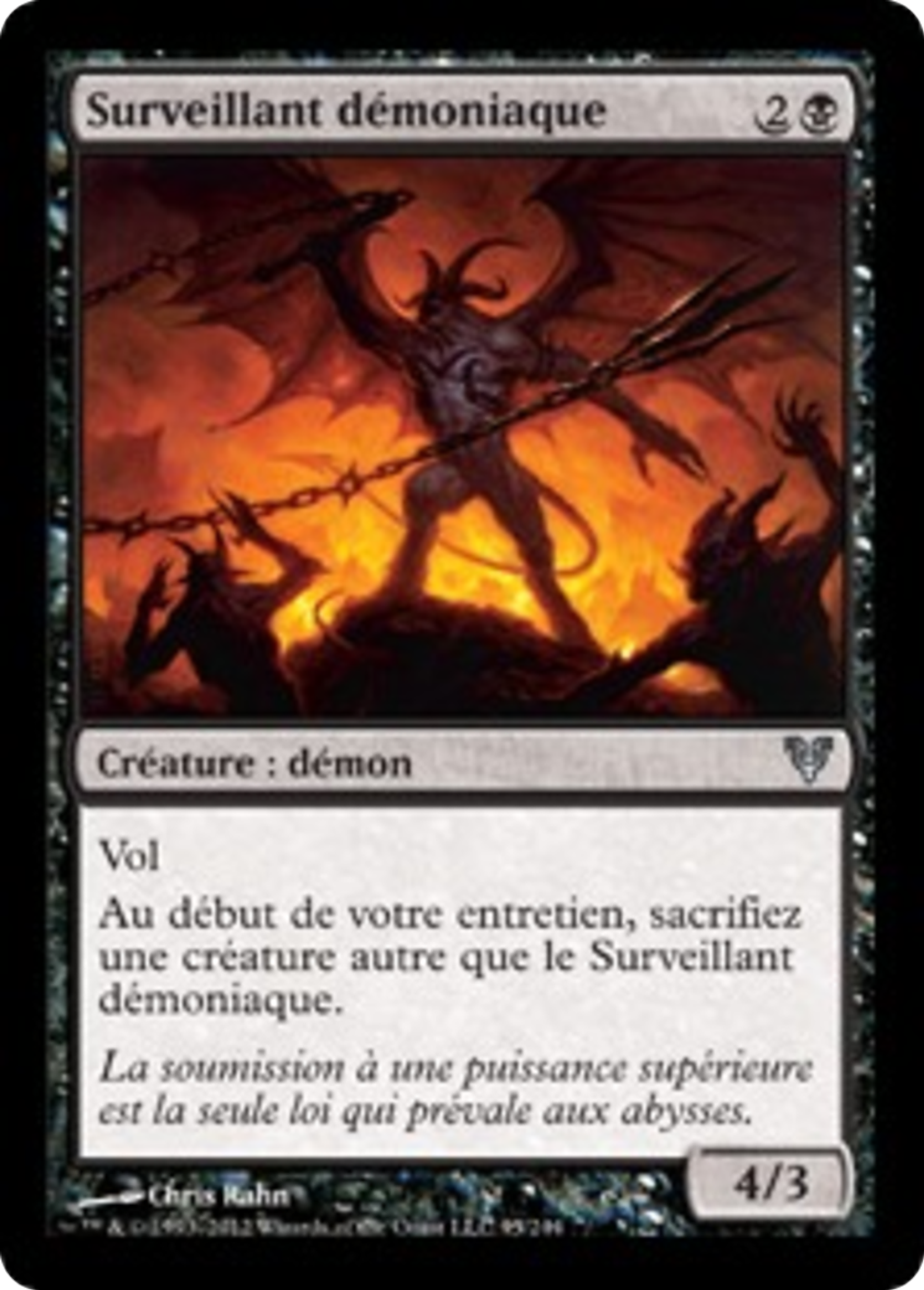 Surveillant démoniaque — Avacyn Restored — Magic: The Gathering