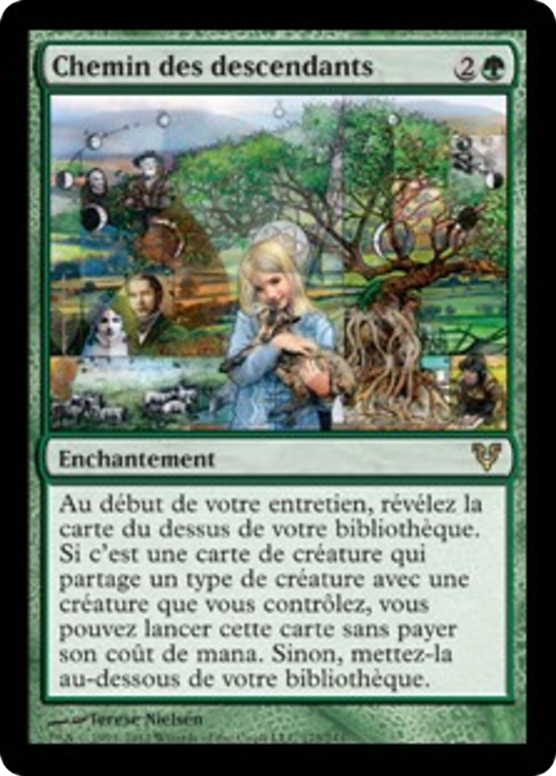 Chemin des descendants — Avacyn Restored — Magic: The Gathering