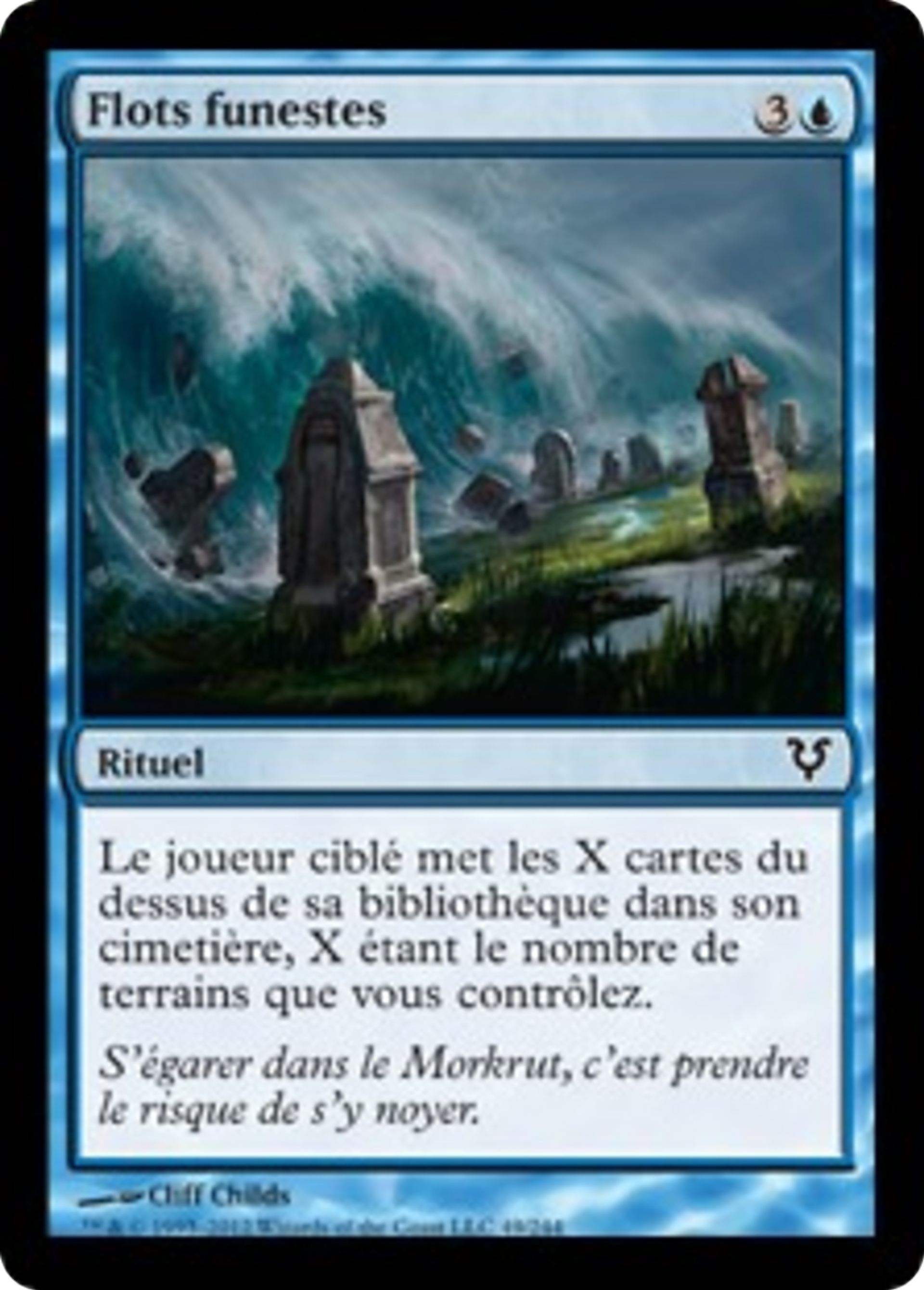 Flots funestes — Avacyn Restored — Magic: The Gathering