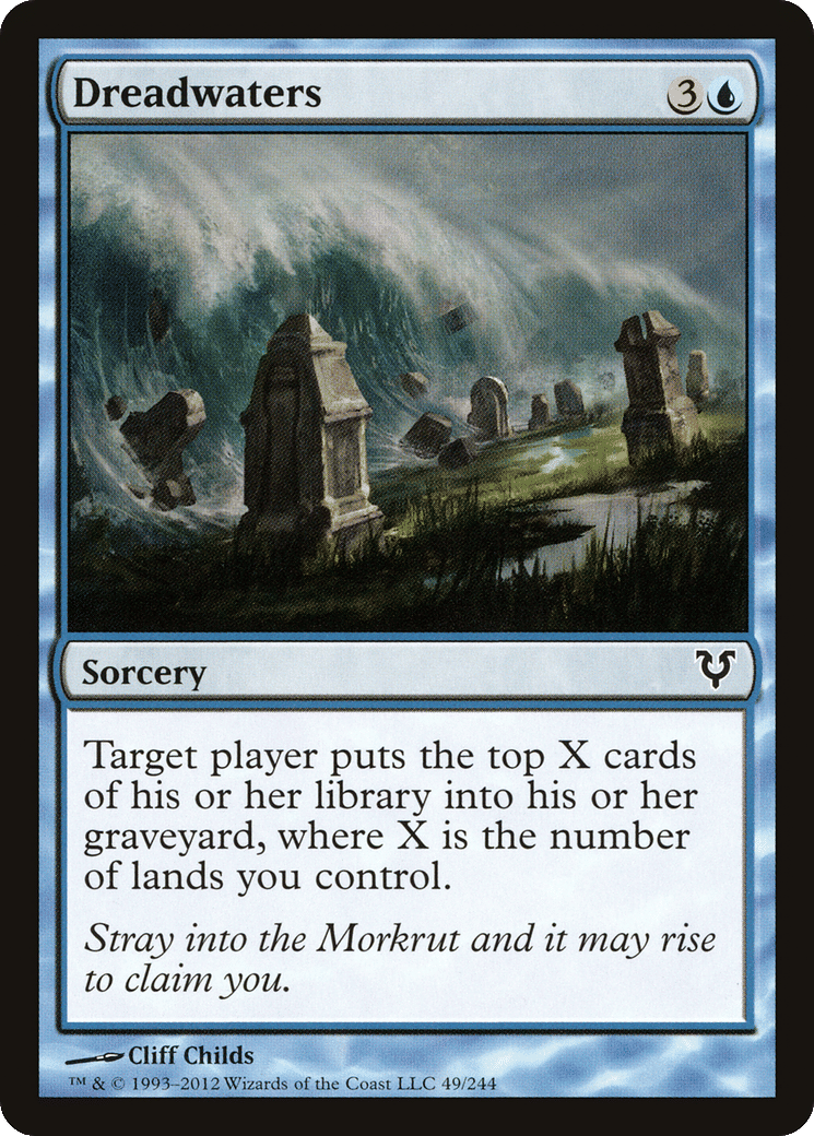 Dreadwaters — Avacyn Restored — Magic: The Gathering