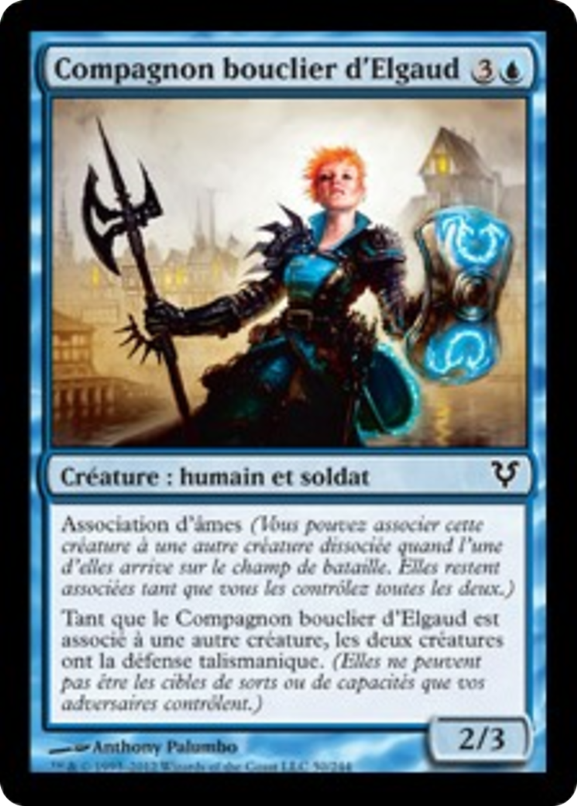 Compagnon bouclier d'Elgaud — Avacyn Restored — Magic: The Gathering