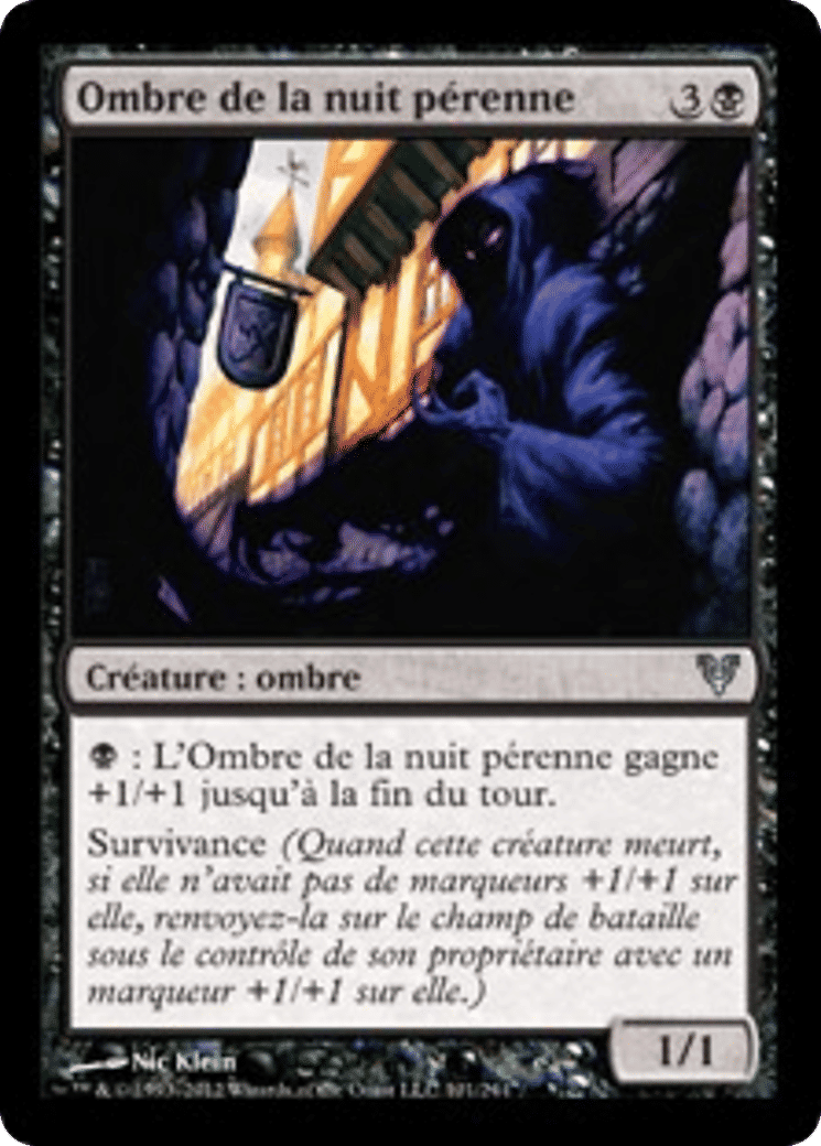 Ombre de la nuit pérenne — Avacyn Restored — Magic: The Gathering