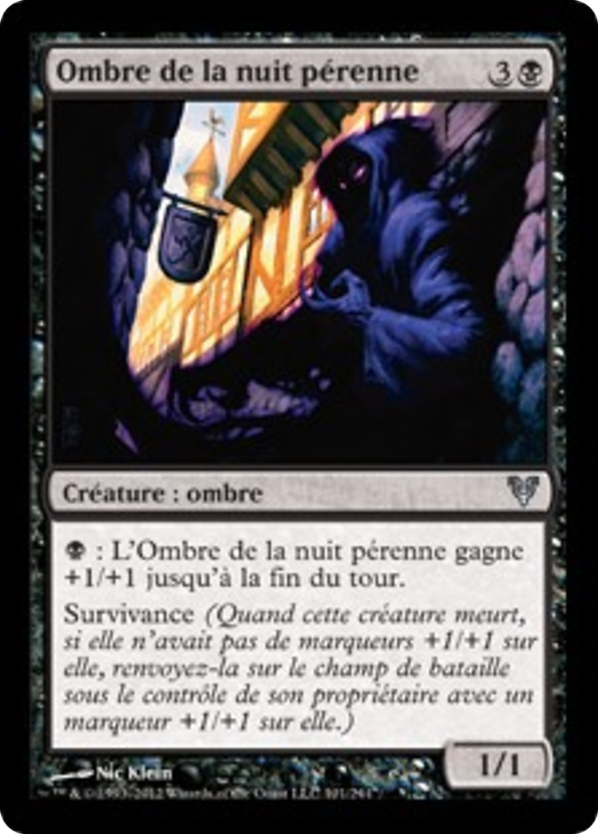 Ombre de la nuit pérenne — Avacyn Restored — Magic: The Gathering