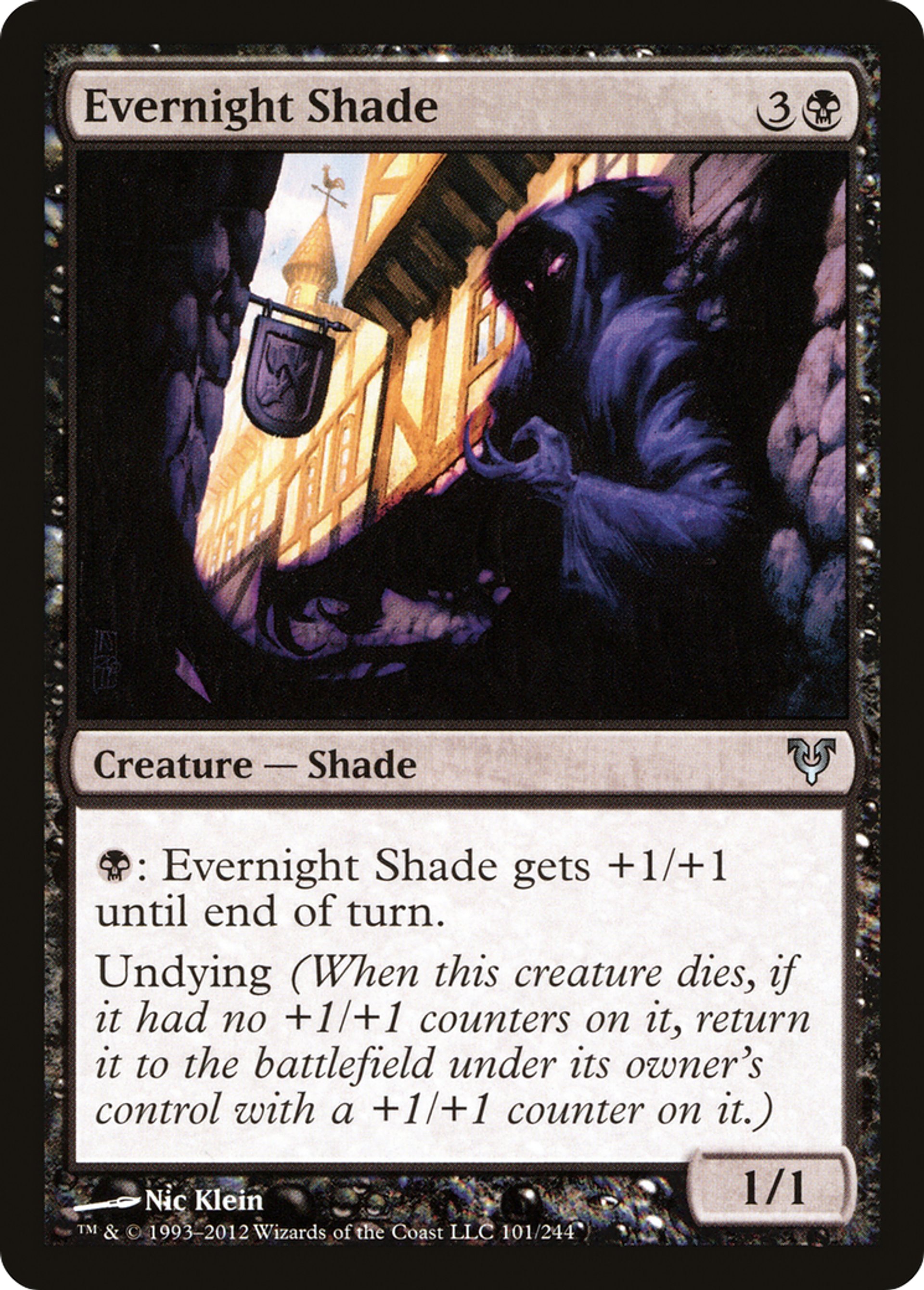 Evernight Shade — Avacyn Restored — Magic: The Gathering