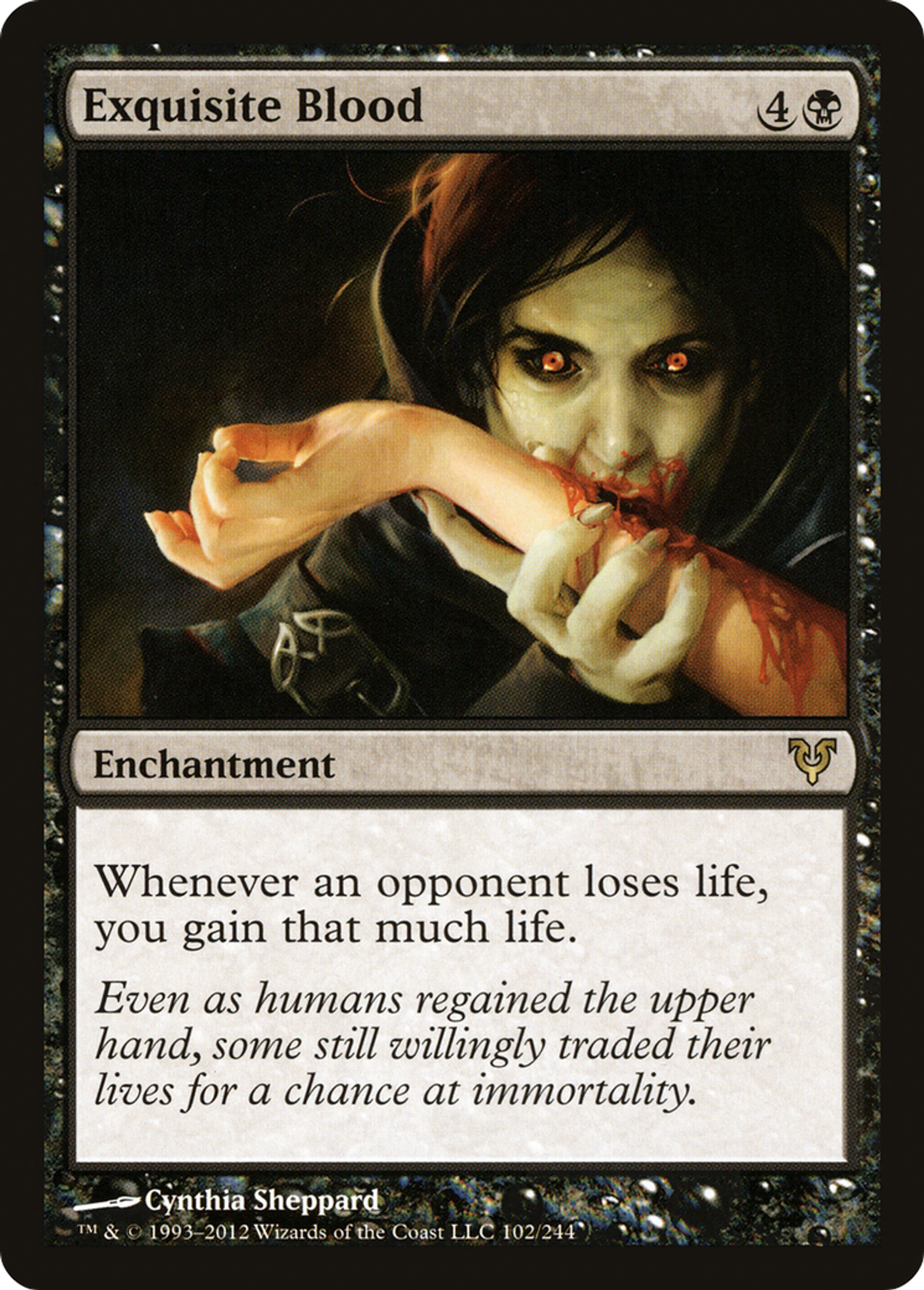 Exquisite Blood — Avacyn Restored — Magic: The Gathering
