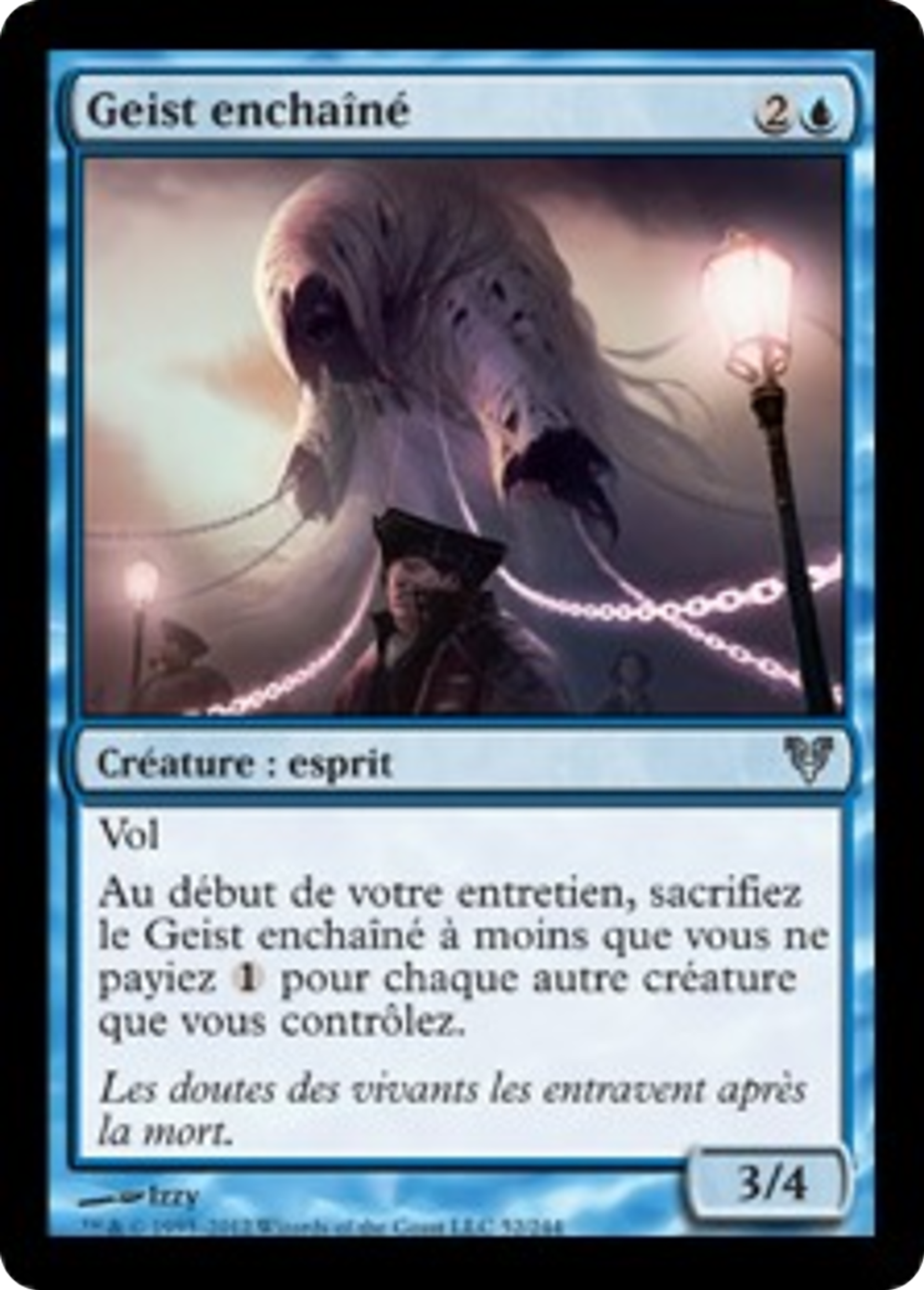 Geist enchaîné — Avacyn Restored — Magic: The Gathering