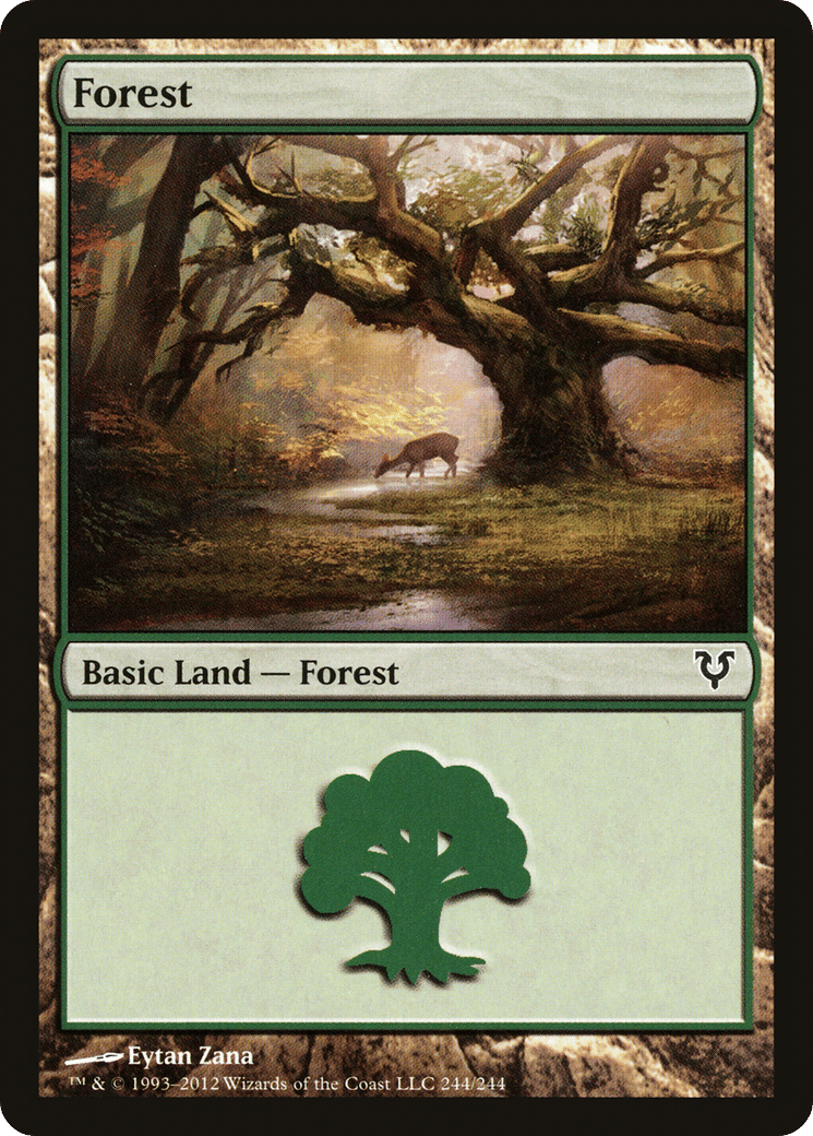 Forest — Avacyn Restored — Magic: The Gathering