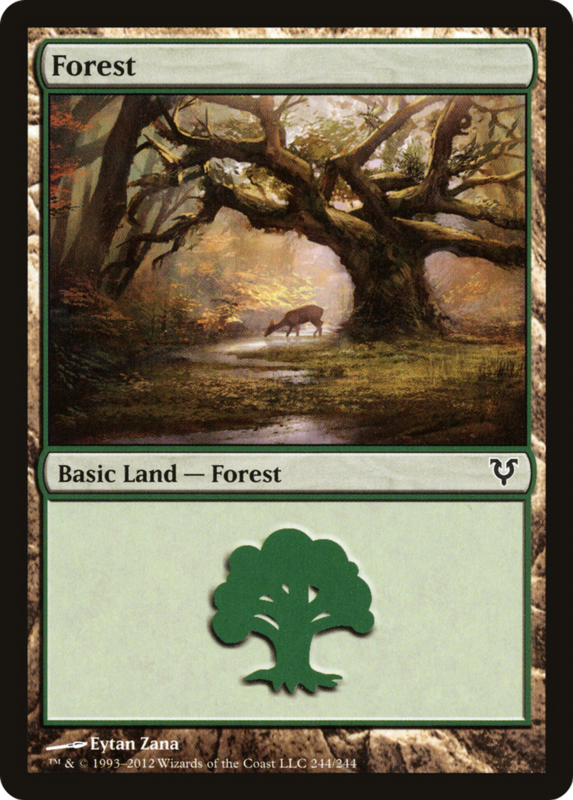 Forest — Avacyn Restored — Magic: The Gathering
