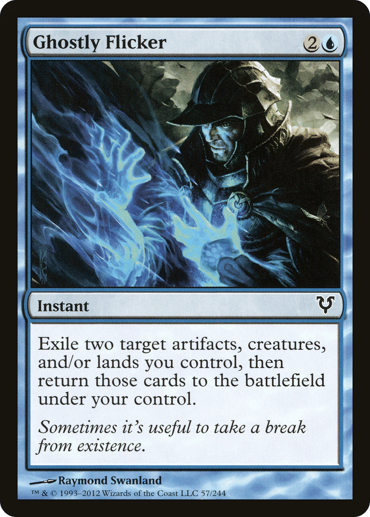 Ghostly Flicker — Avacyn Restored — Magic: The Gathering