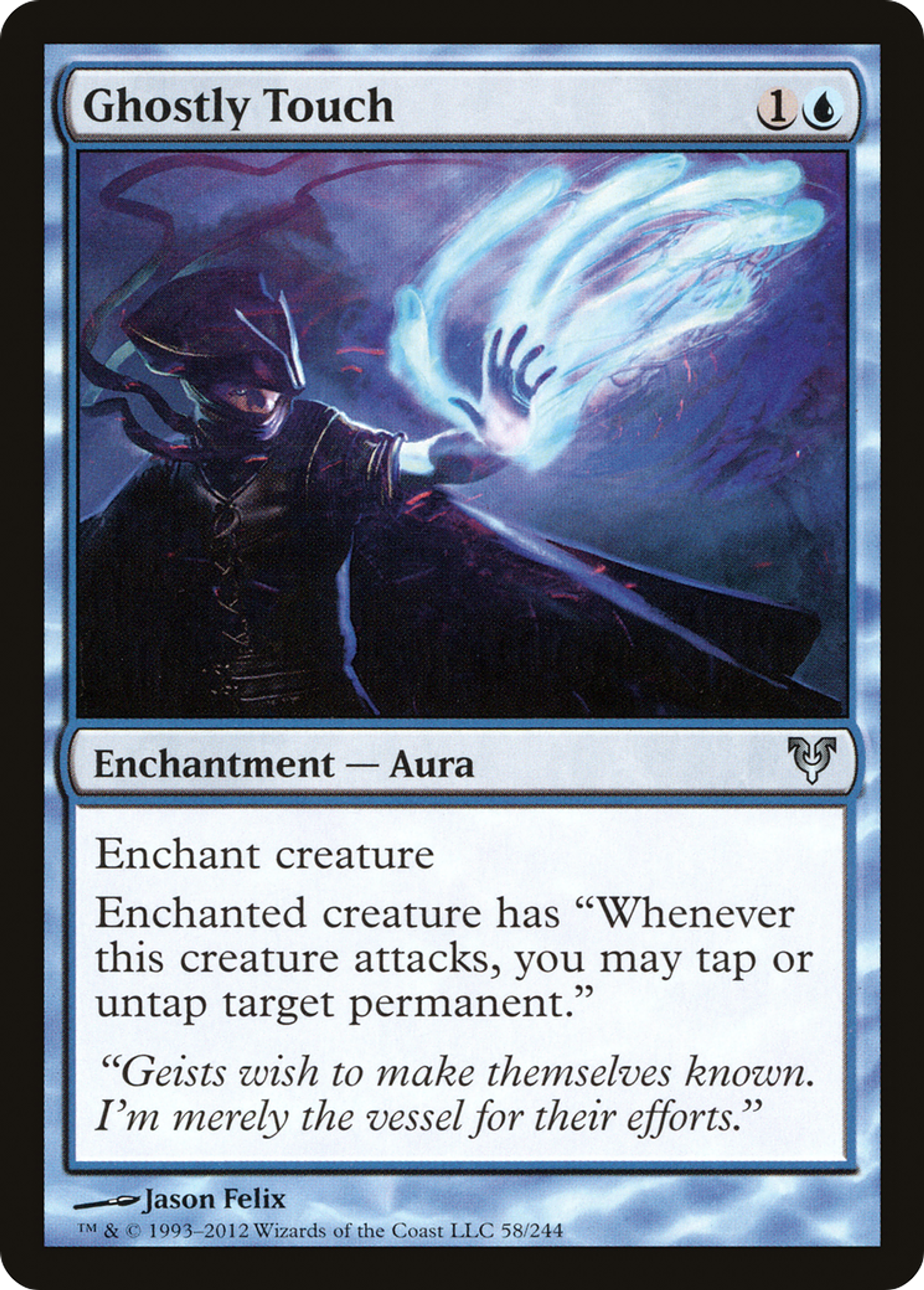 Ghostly Touch — Avacyn Restored — Magic: The Gathering