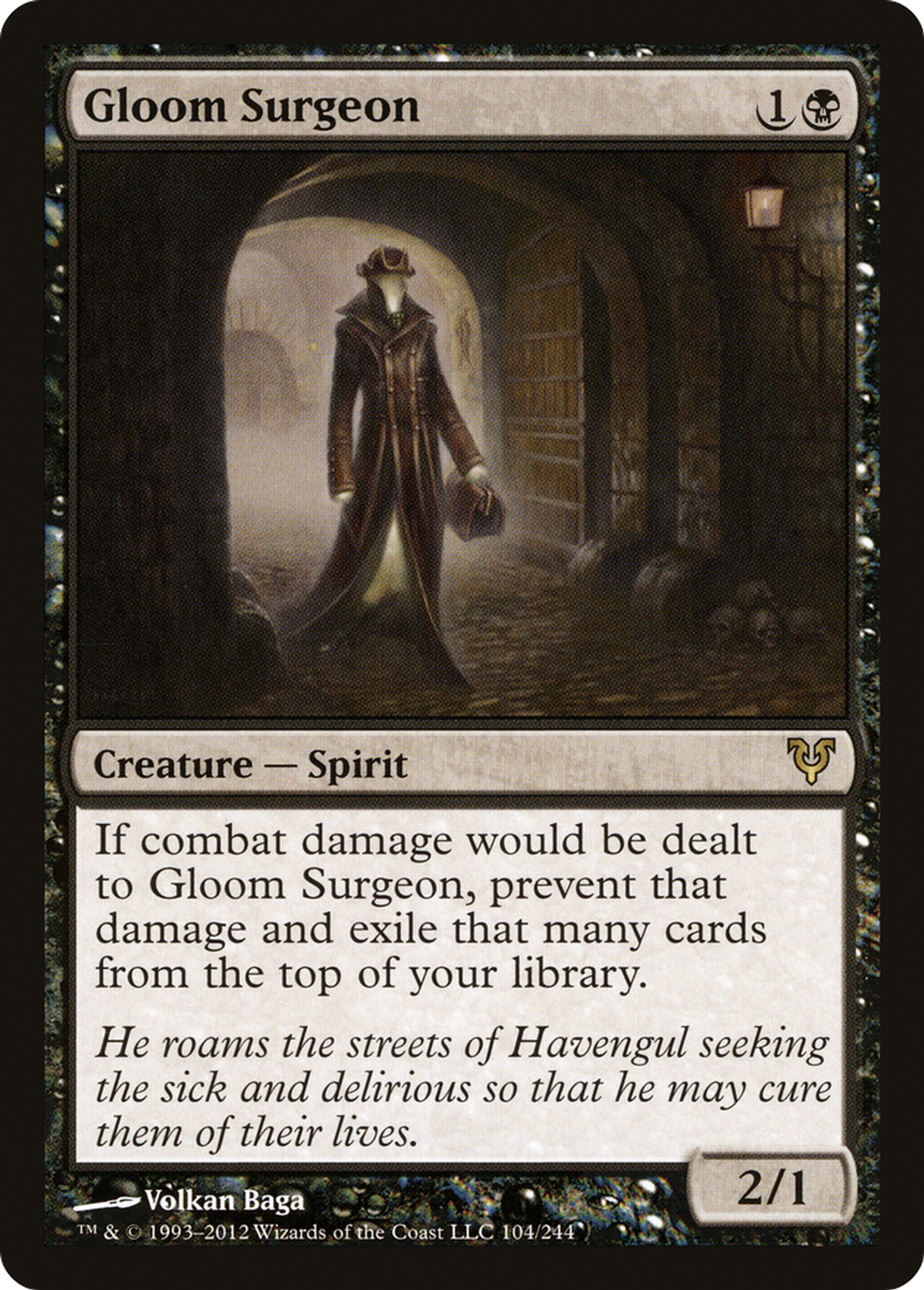 Chirurgien des ténèbres — Avacyn Restored — Magic: The Gathering