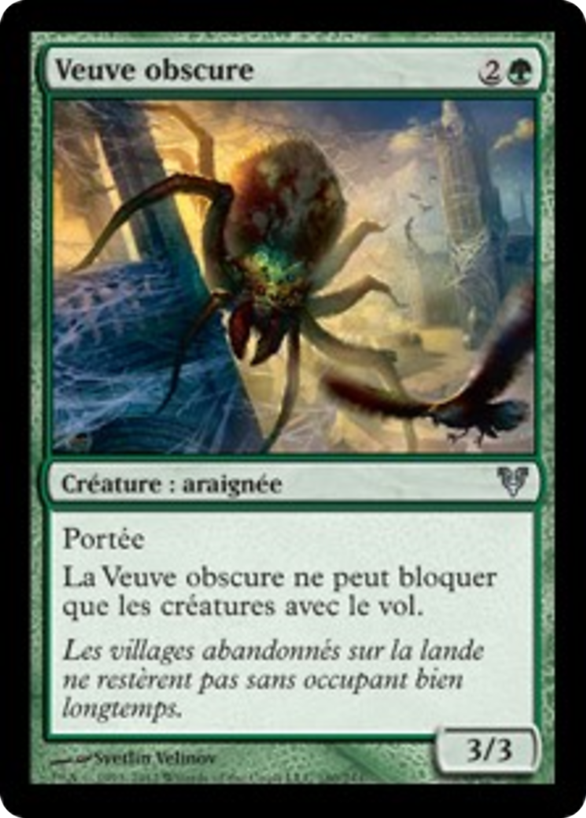 Veuve obscure — Avacyn Restored — Magic: The Gathering