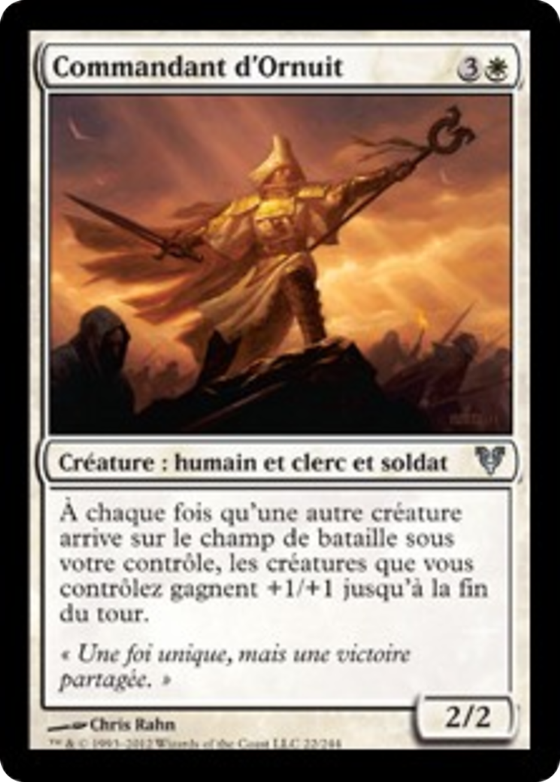Commandant d'Ornuit — Avacyn Restored — Magic: The Gathering