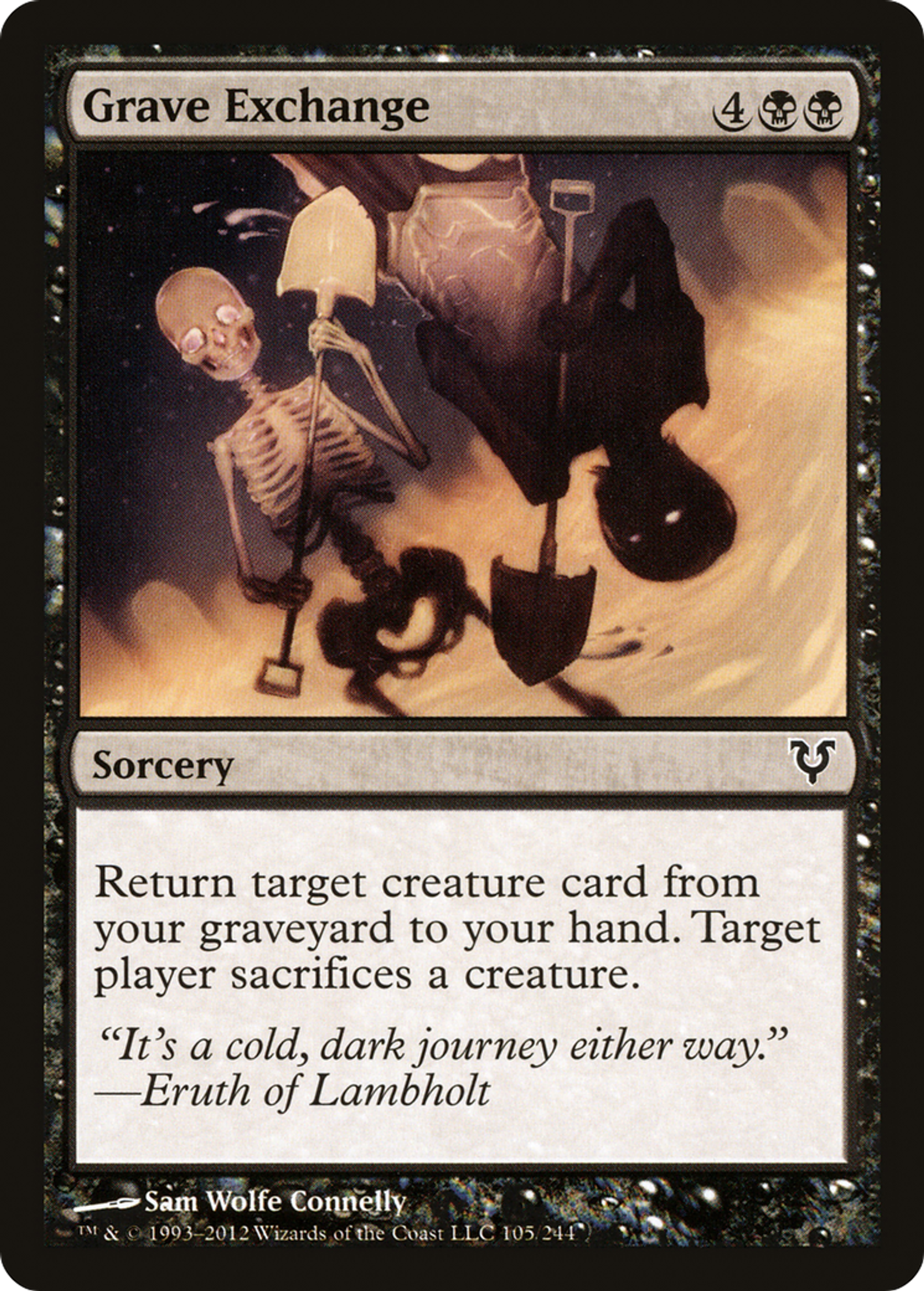 Grave Exchange — Avacyn Restored — Magic: The Gathering