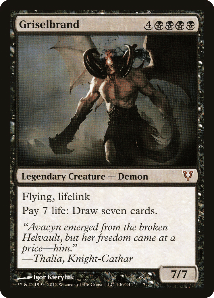 Griselbrand — Avacyn Restored — Magic: The Gathering