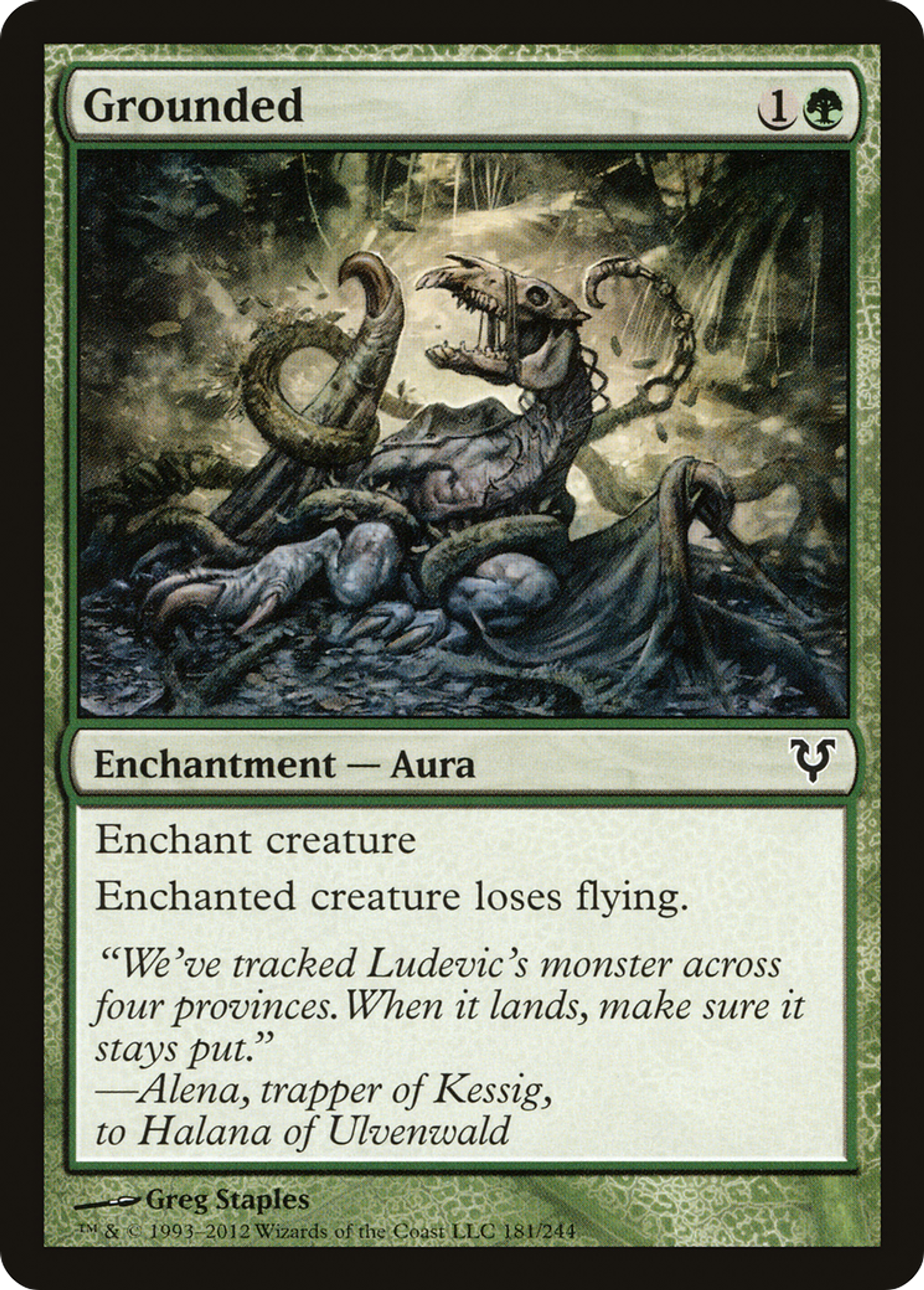 Grounded — Avacyn Restored — Magic: The Gathering