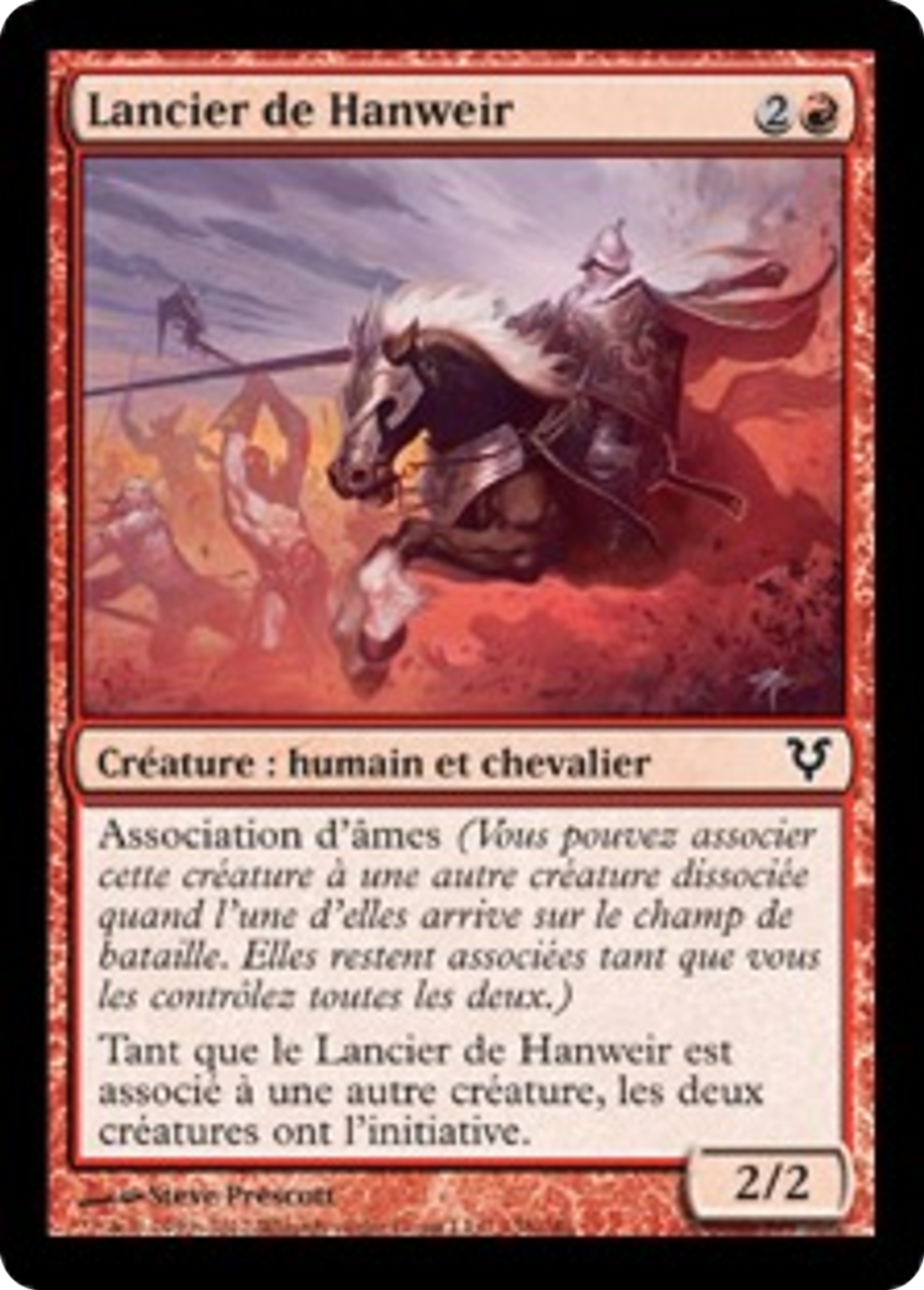 Lancier de Hanweir — Avacyn Restored — Magic: The Gathering