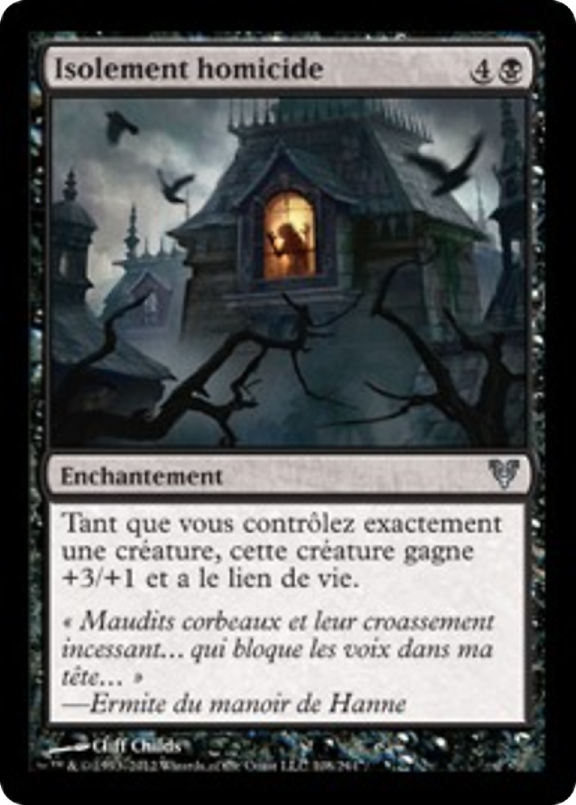 Isolement homicide — Avacyn Restored — Magic: The Gathering