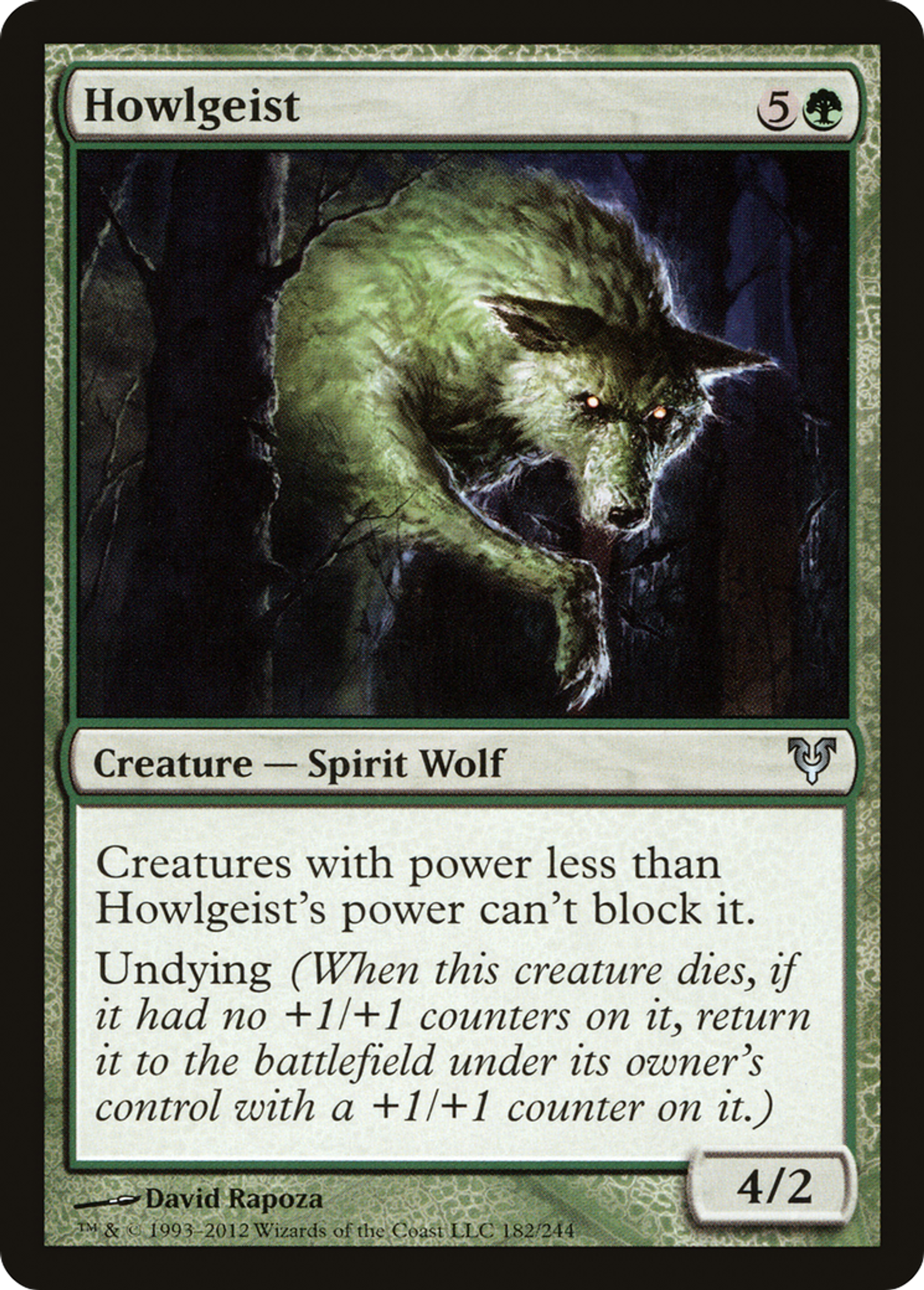 Howlgeist — Avacyn Restored — Magic: The Gathering