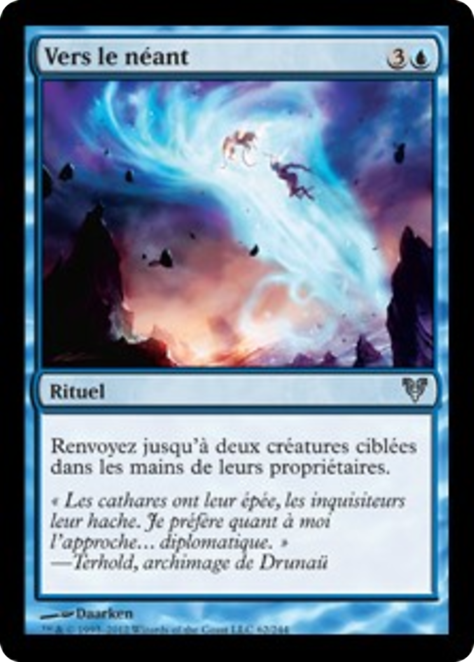 Vers le néant — Avacyn Restored — Magic: The Gathering