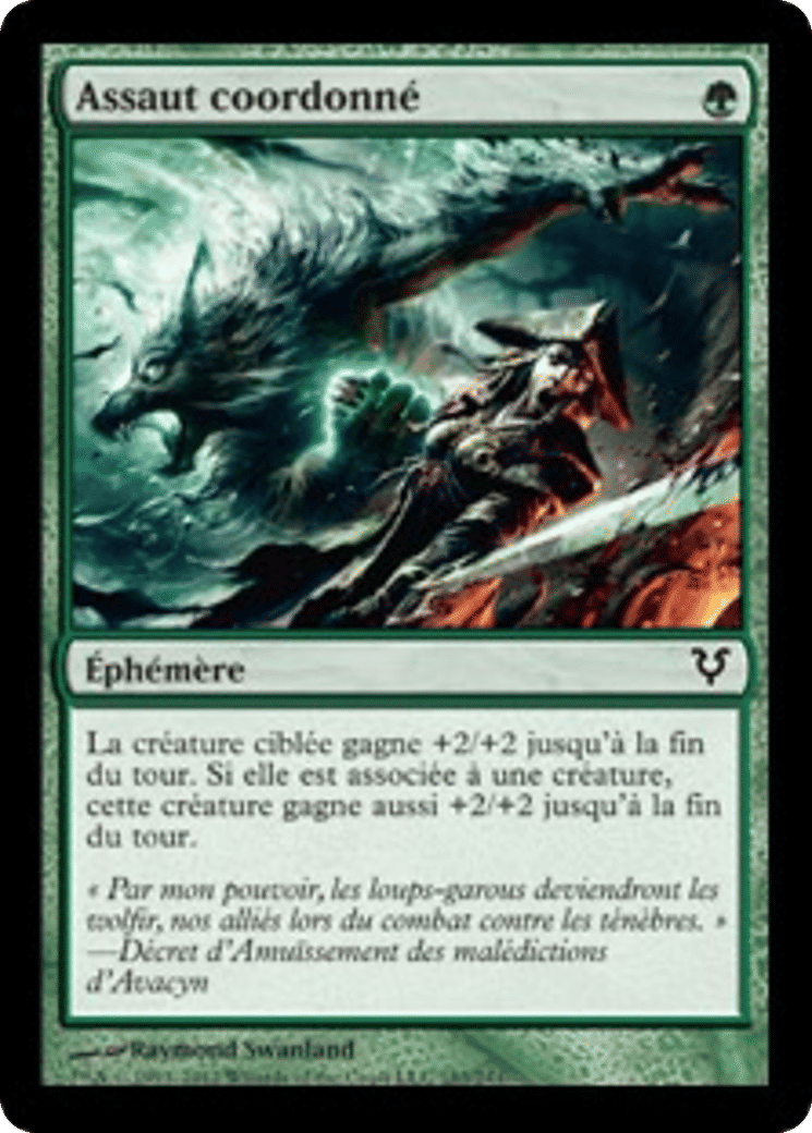 Assaut coordonné — Avacyn Restored — Magic: The Gathering