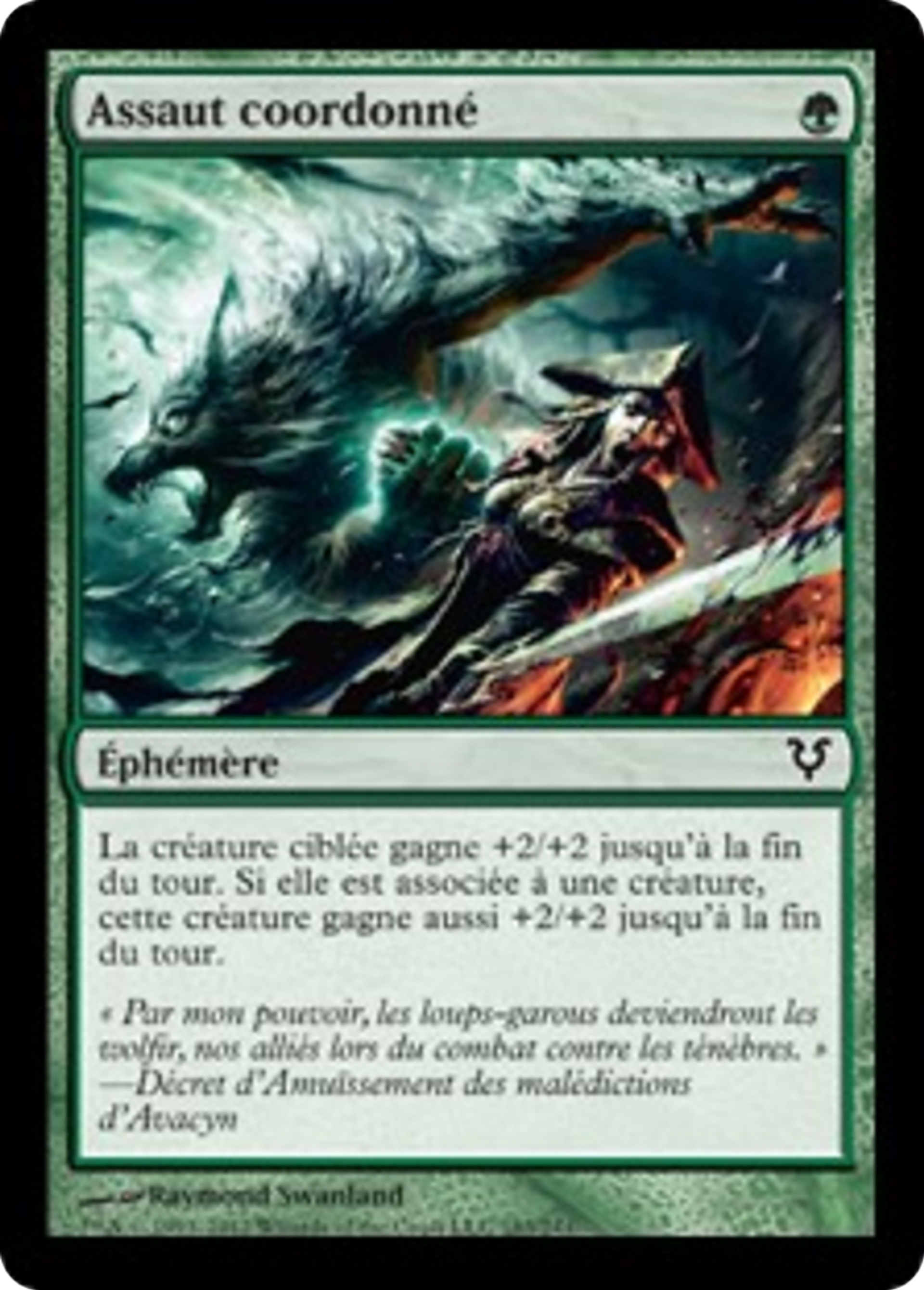 Assaut coordonné — Avacyn Restored — Magic: The Gathering