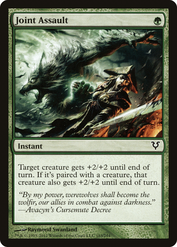 Joint Assault — Avacyn Restored — Magic: The Gathering