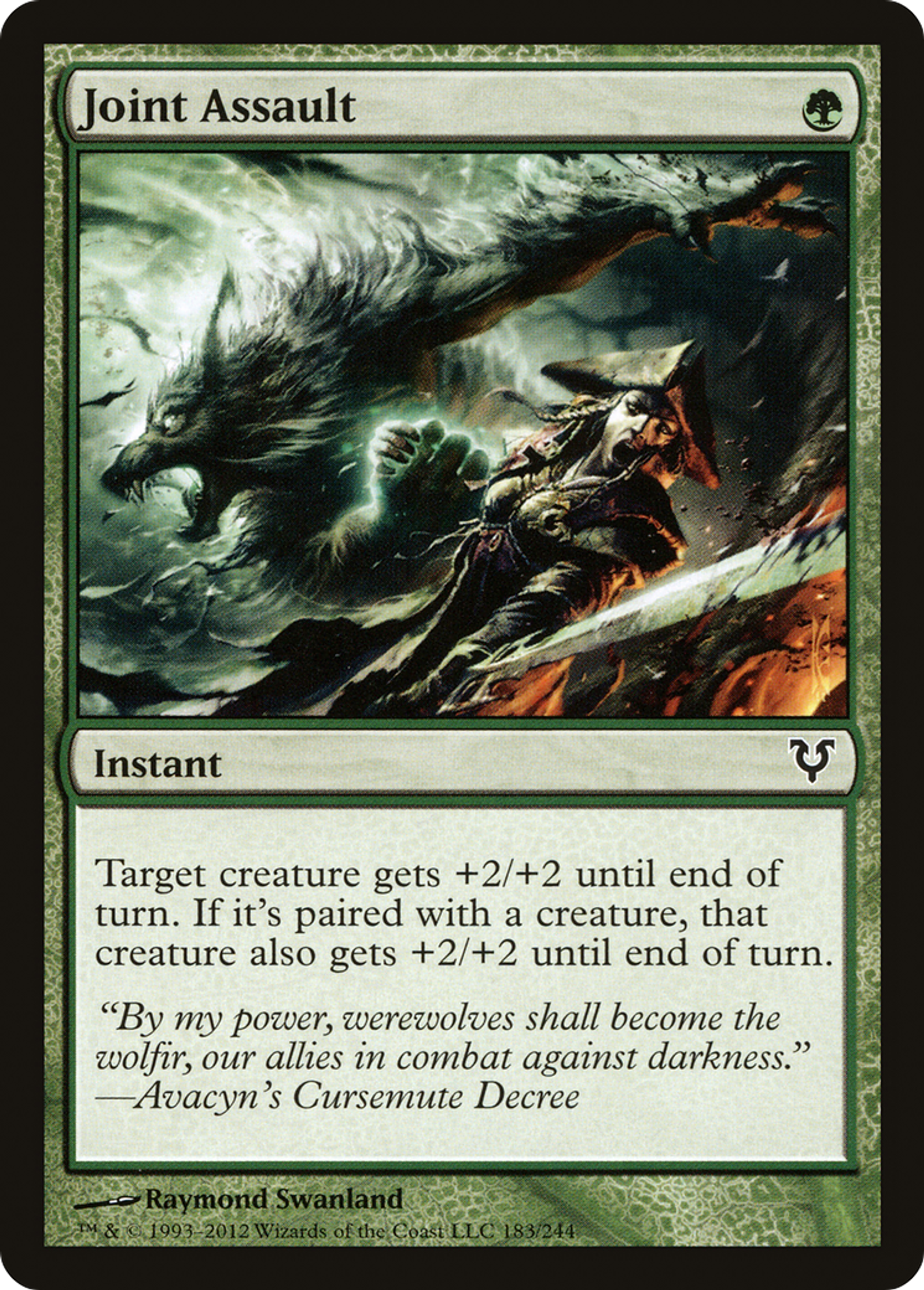 Joint Assault — Avacyn Restored — Magic: The Gathering