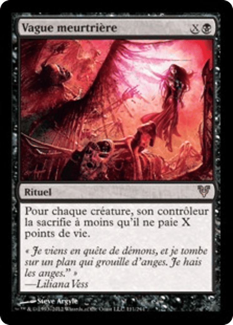 Vague meurtrière — Avacyn Restored — Magic: The Gathering