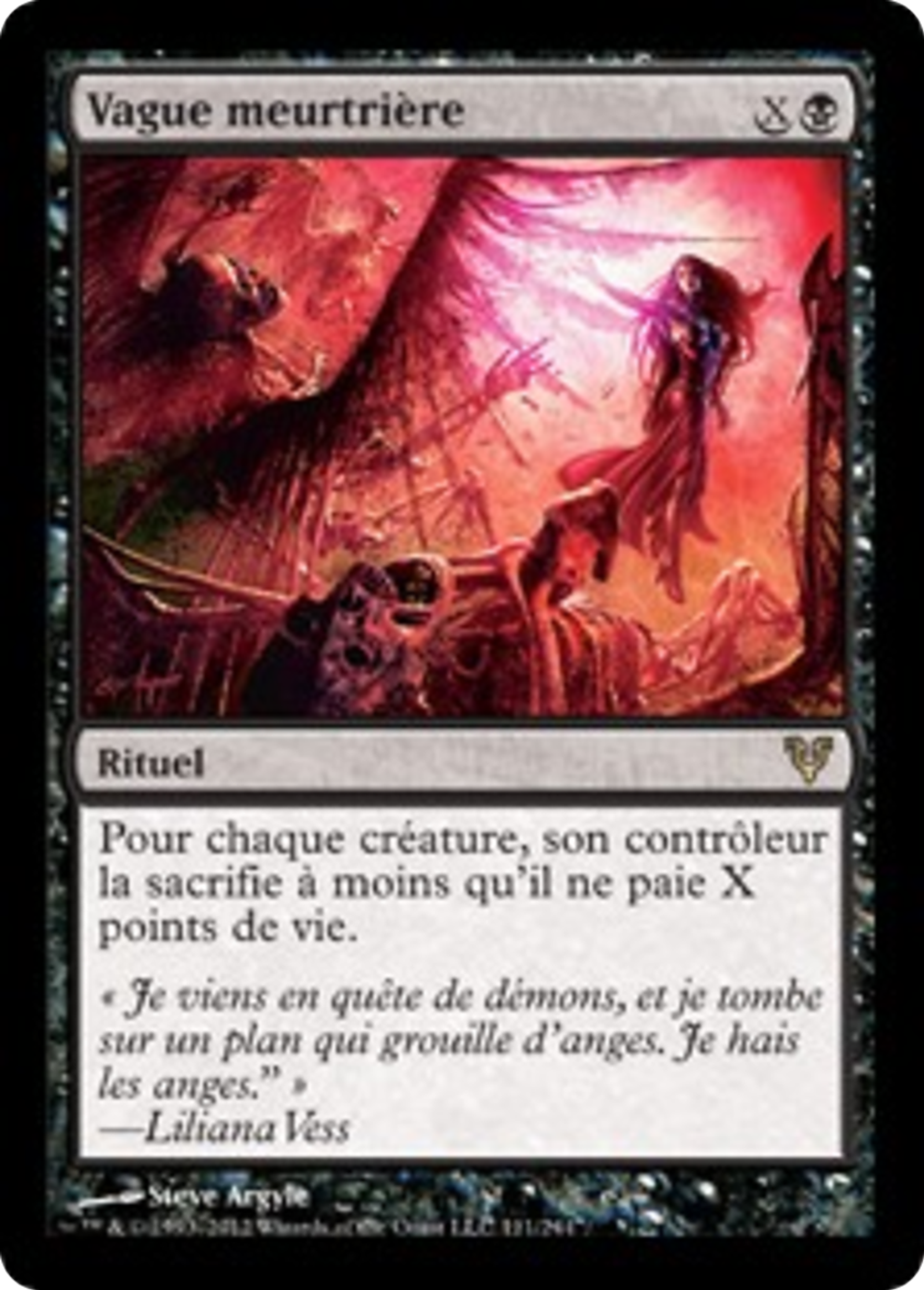 Vague meurtrière — Avacyn Restored — Magic: The Gathering