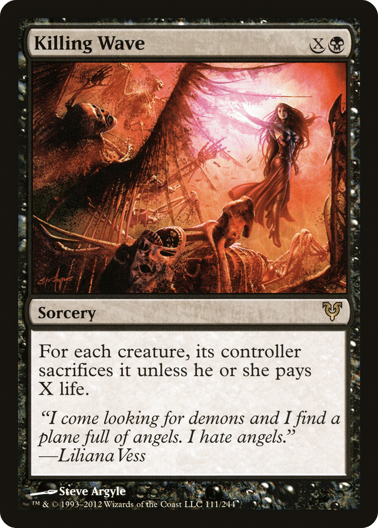 Killing Wave — Avacyn Restored — Magic: The Gathering