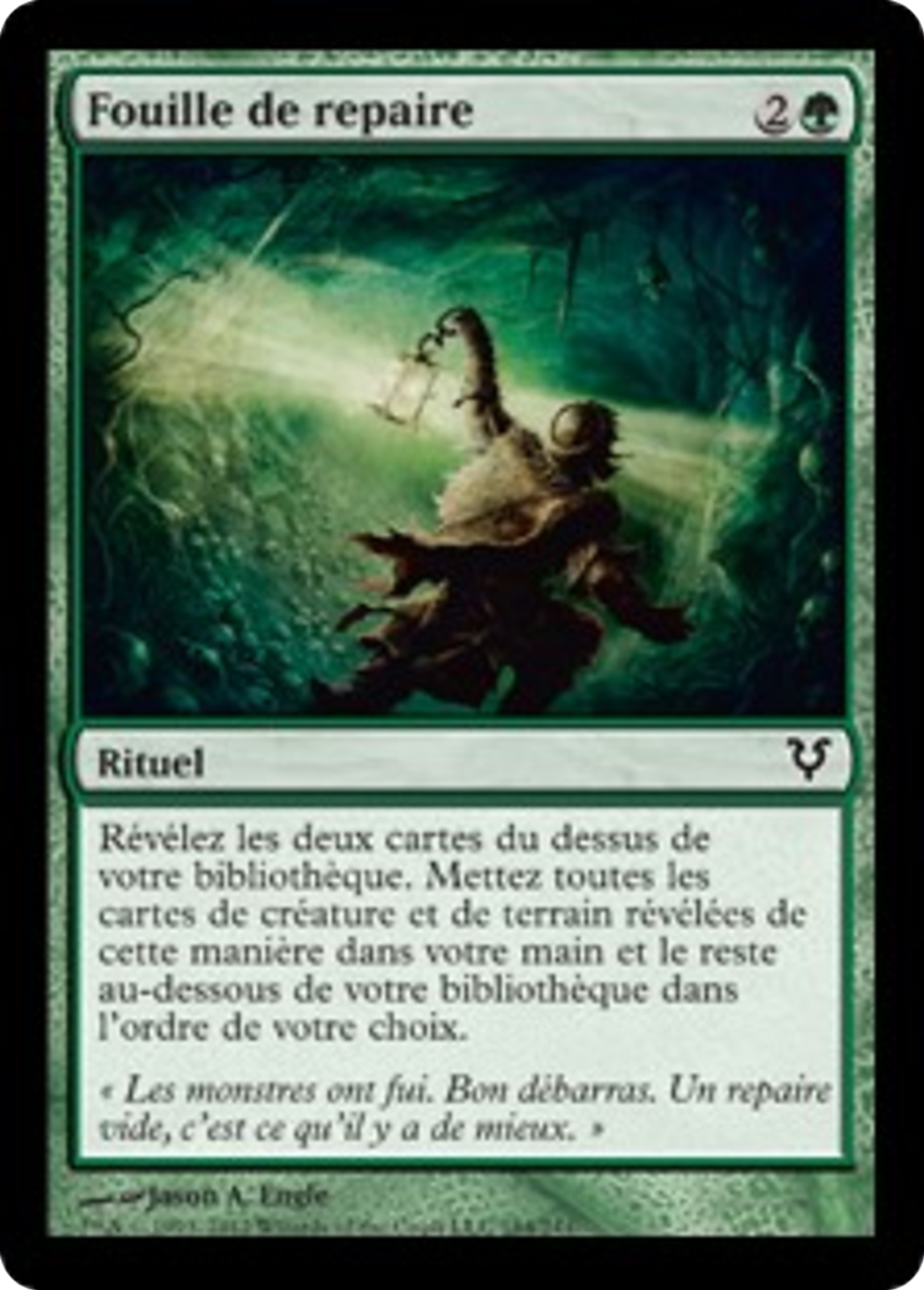 Fouille de repaire — Avacyn Restored — Magic: The Gathering