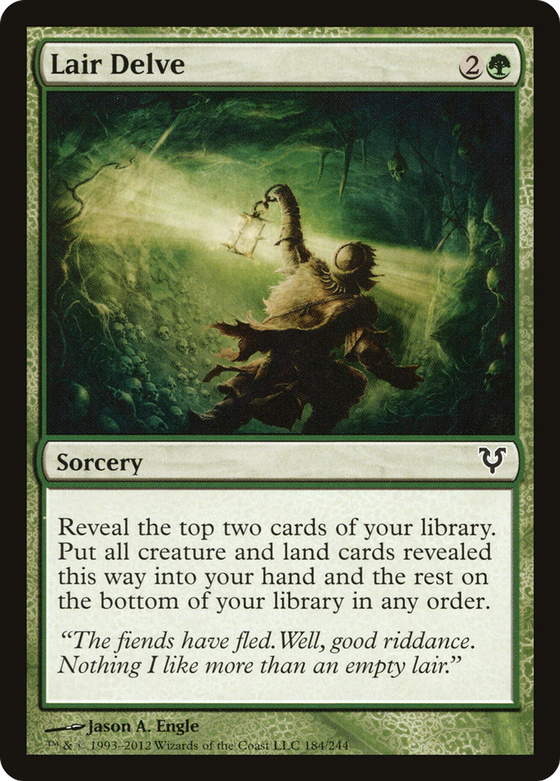 Lair Delve — Avacyn Restored — Magic: The Gathering