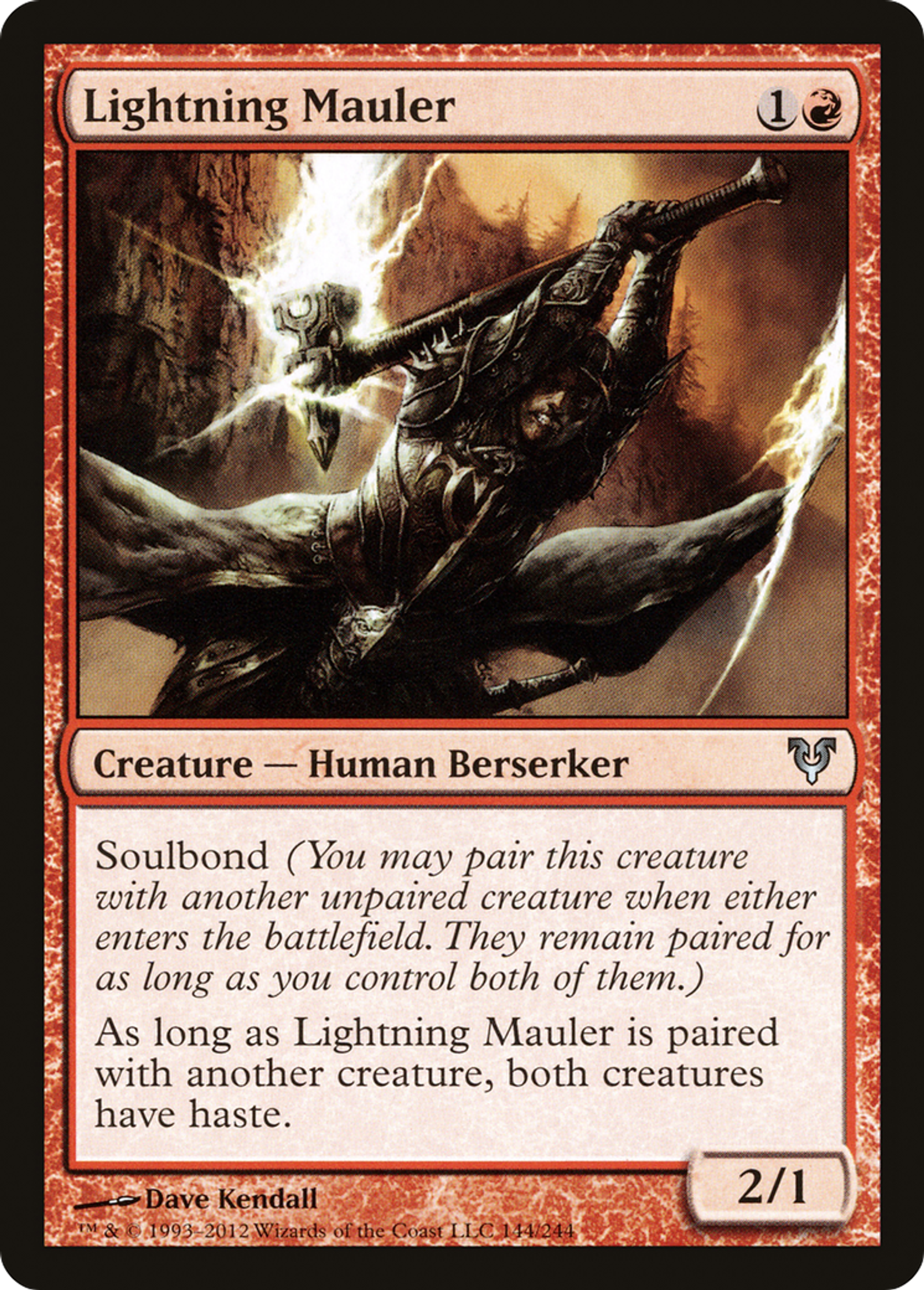 Lightning Mauler — Avacyn Restored — Magic: The Gathering