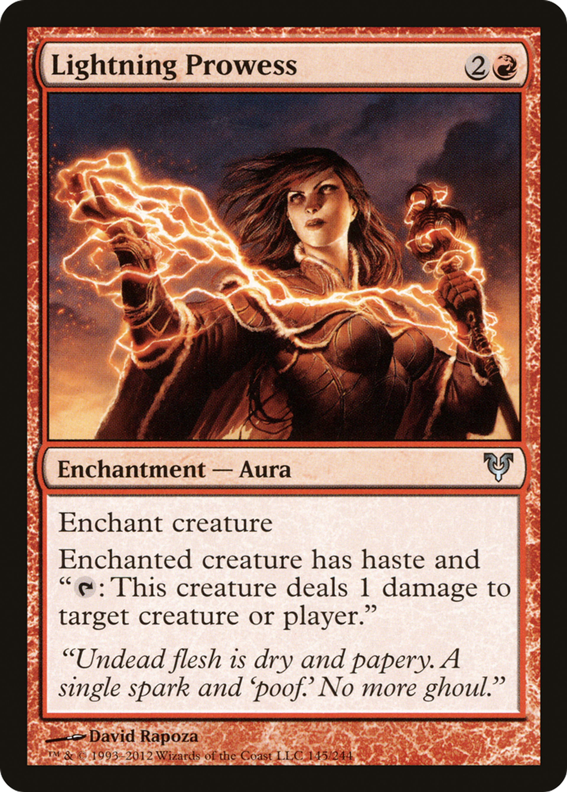 Lightning Prowess — Avacyn Restored — Magic: The Gathering