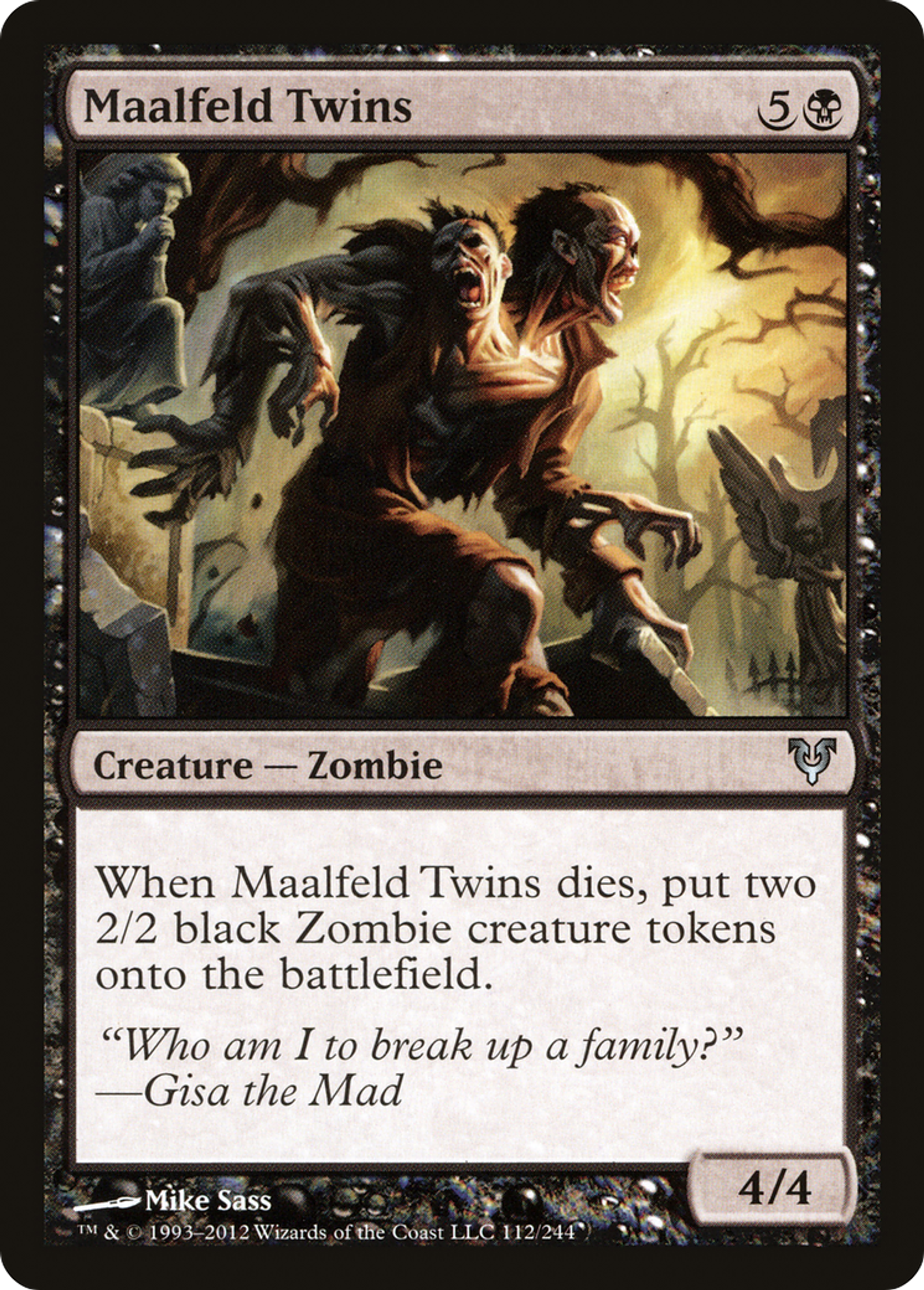Maalfeld Twins — Avacyn Restored — Magic: The Gathering