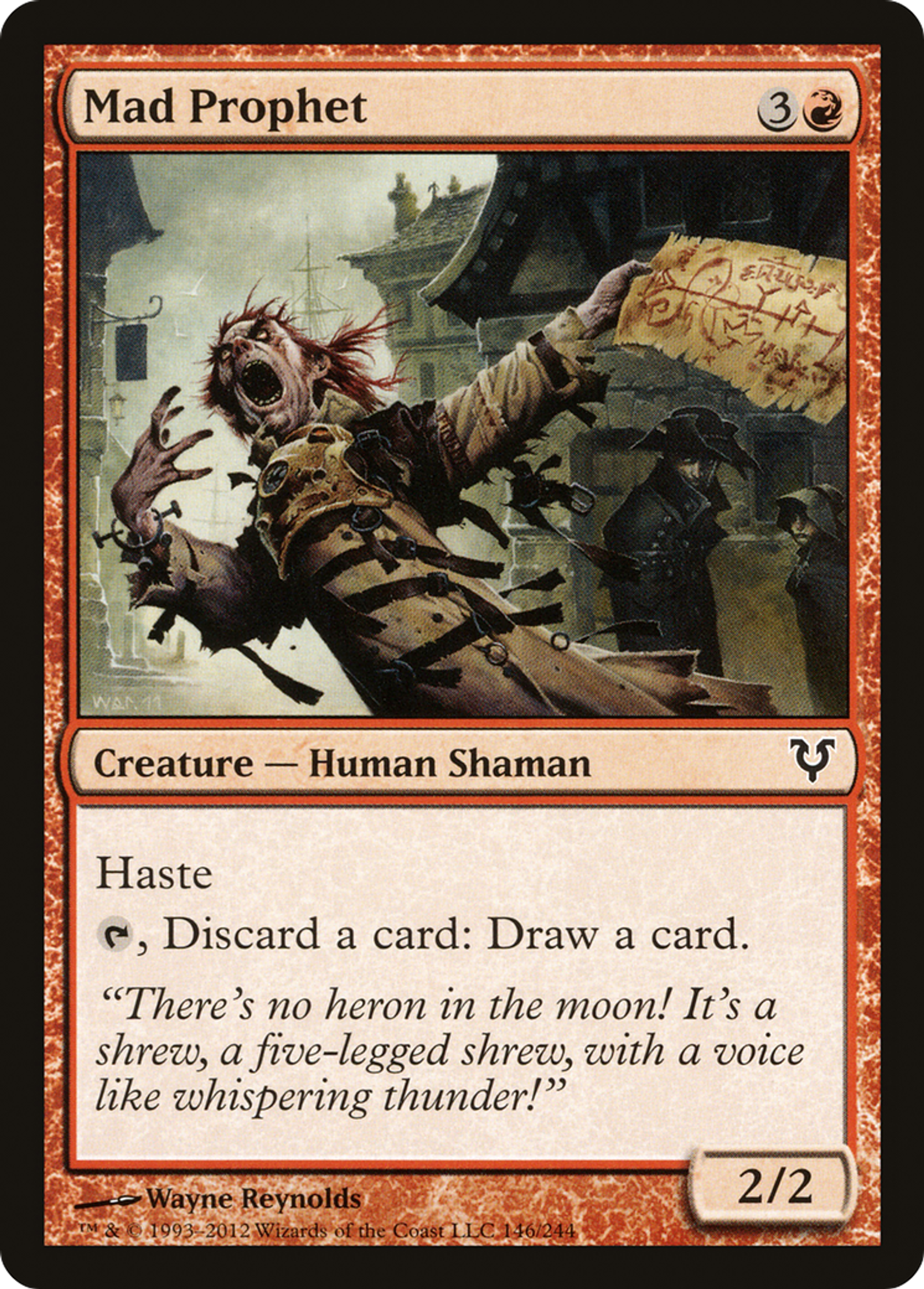 Mad Prophet — Avacyn Restored — Magic: The Gathering