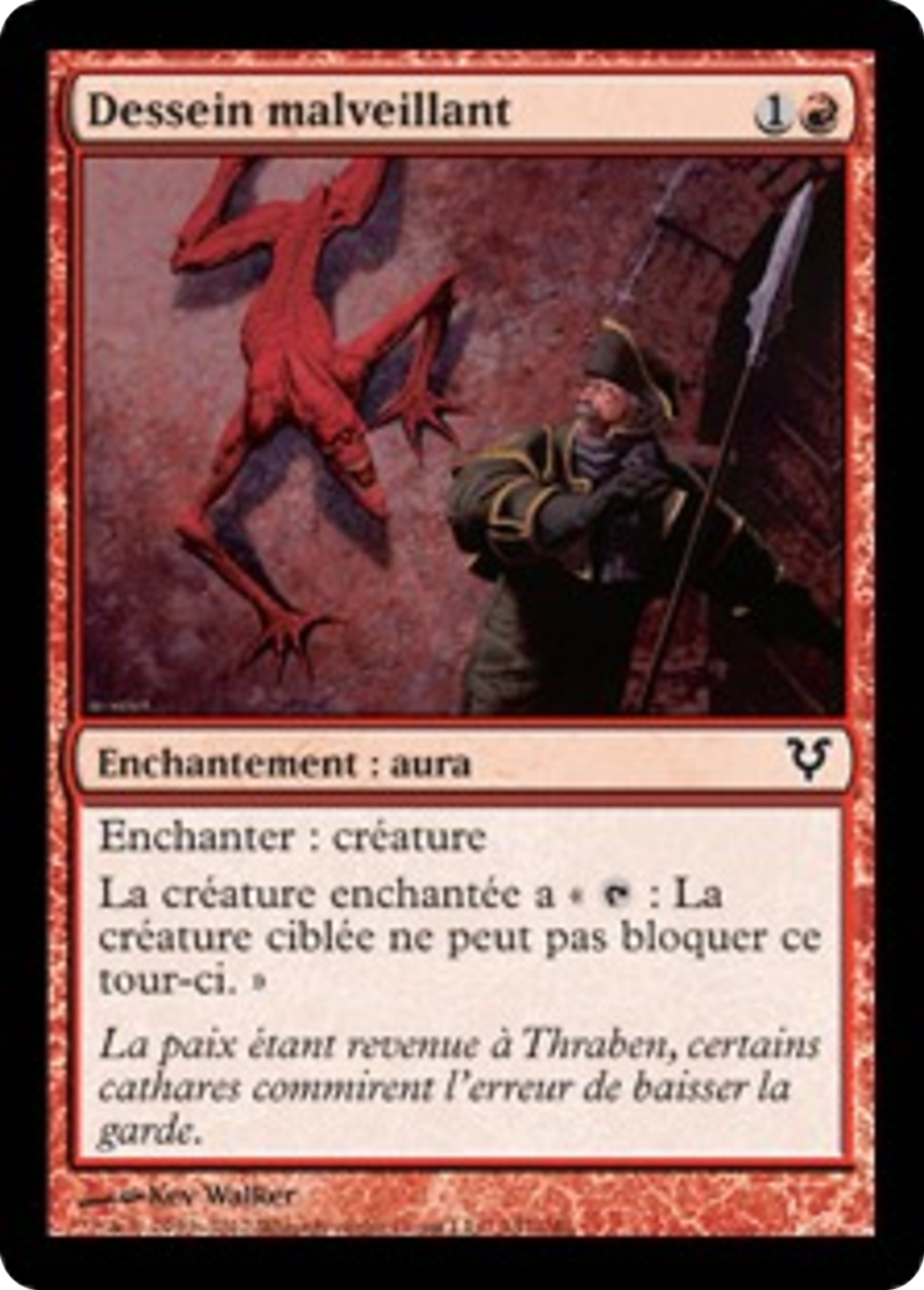 Dessein malveillant — Avacyn Restored — Magic: The Gathering
