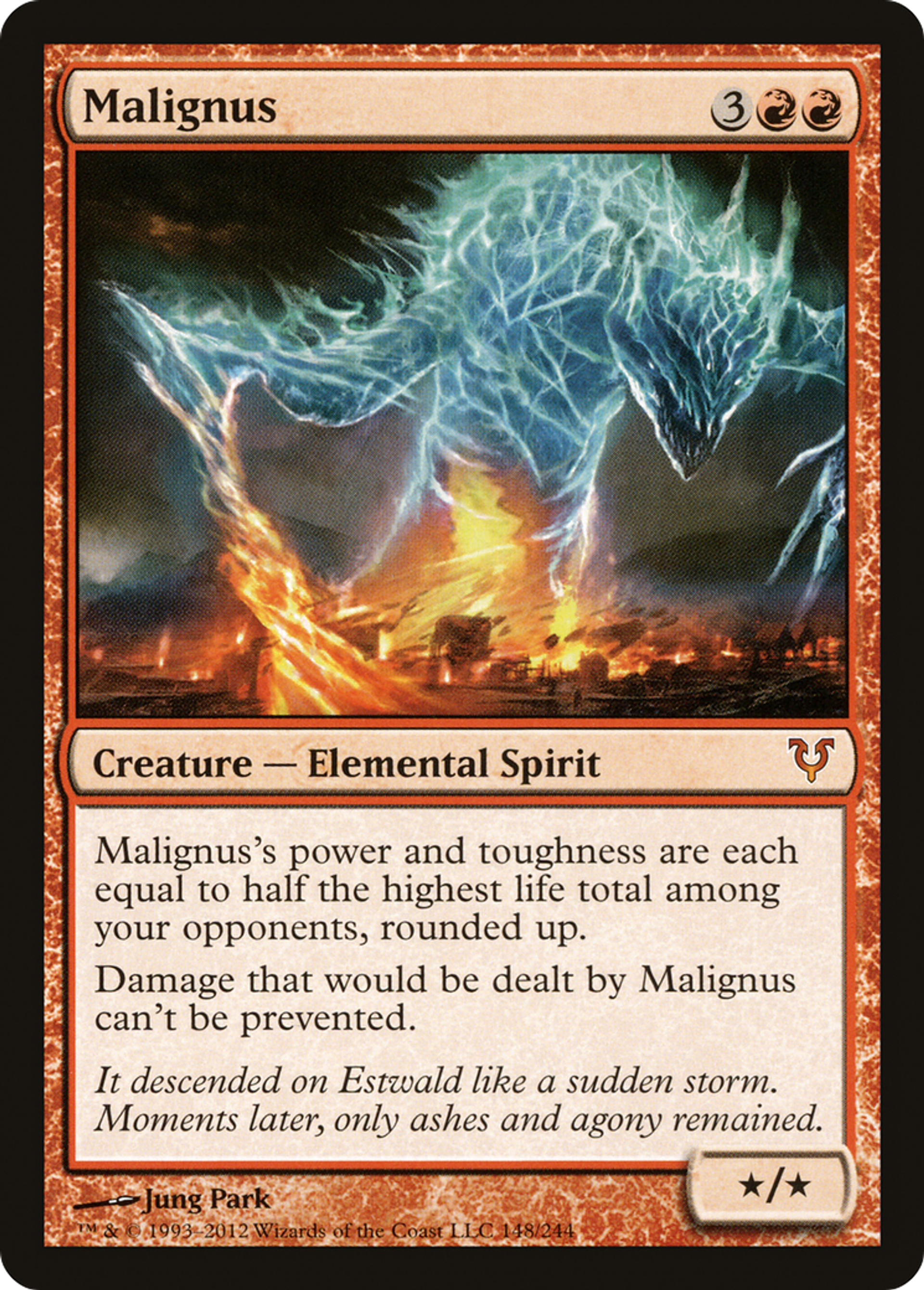 Malignus — Avacyn Restored — Magic: The Gathering