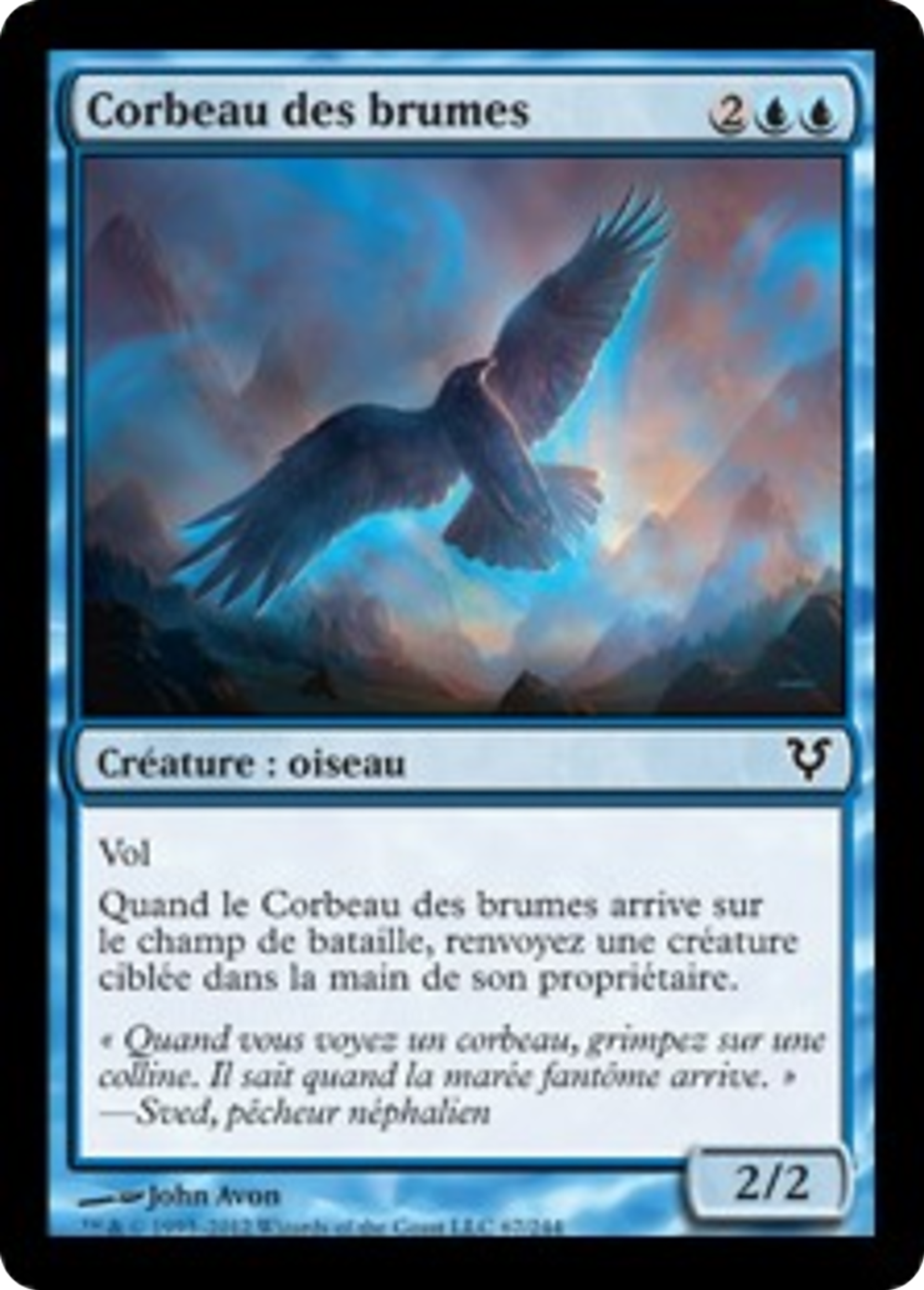 Corbeau des brumes — Avacyn Restored — Magic: The Gathering