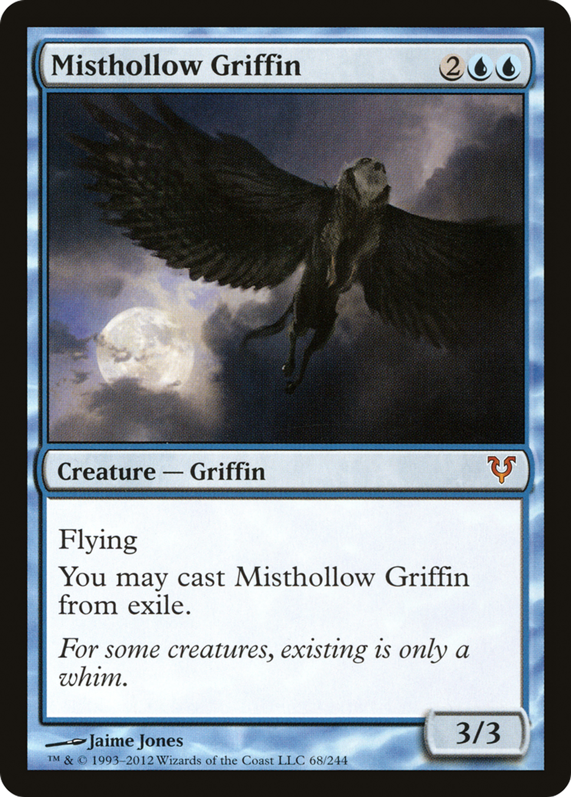 Misthollow Griffin — Avacyn Restored — Magic: The Gathering