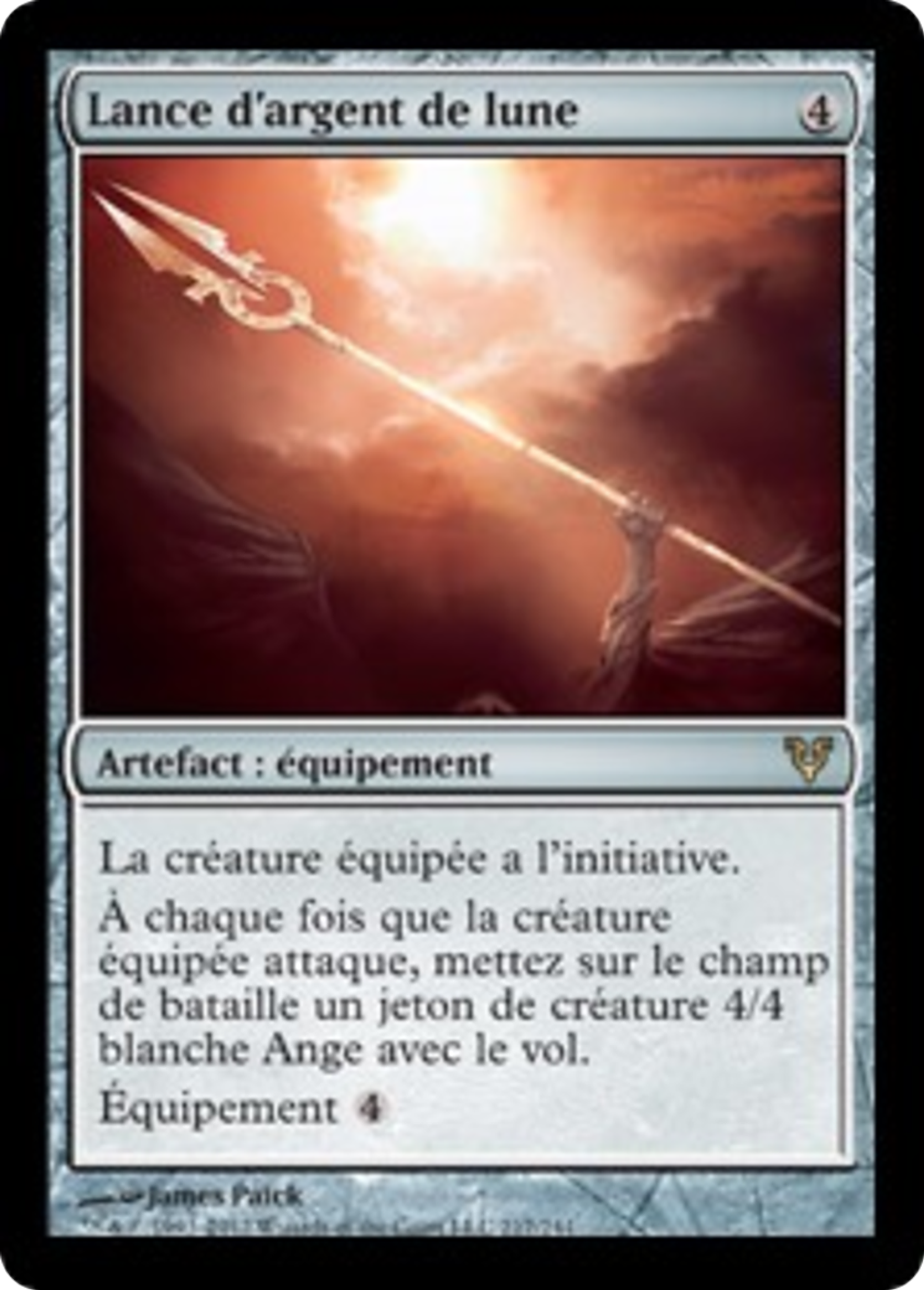 Lance d'argent de lune — Avacyn Restored — Magic: The Gathering