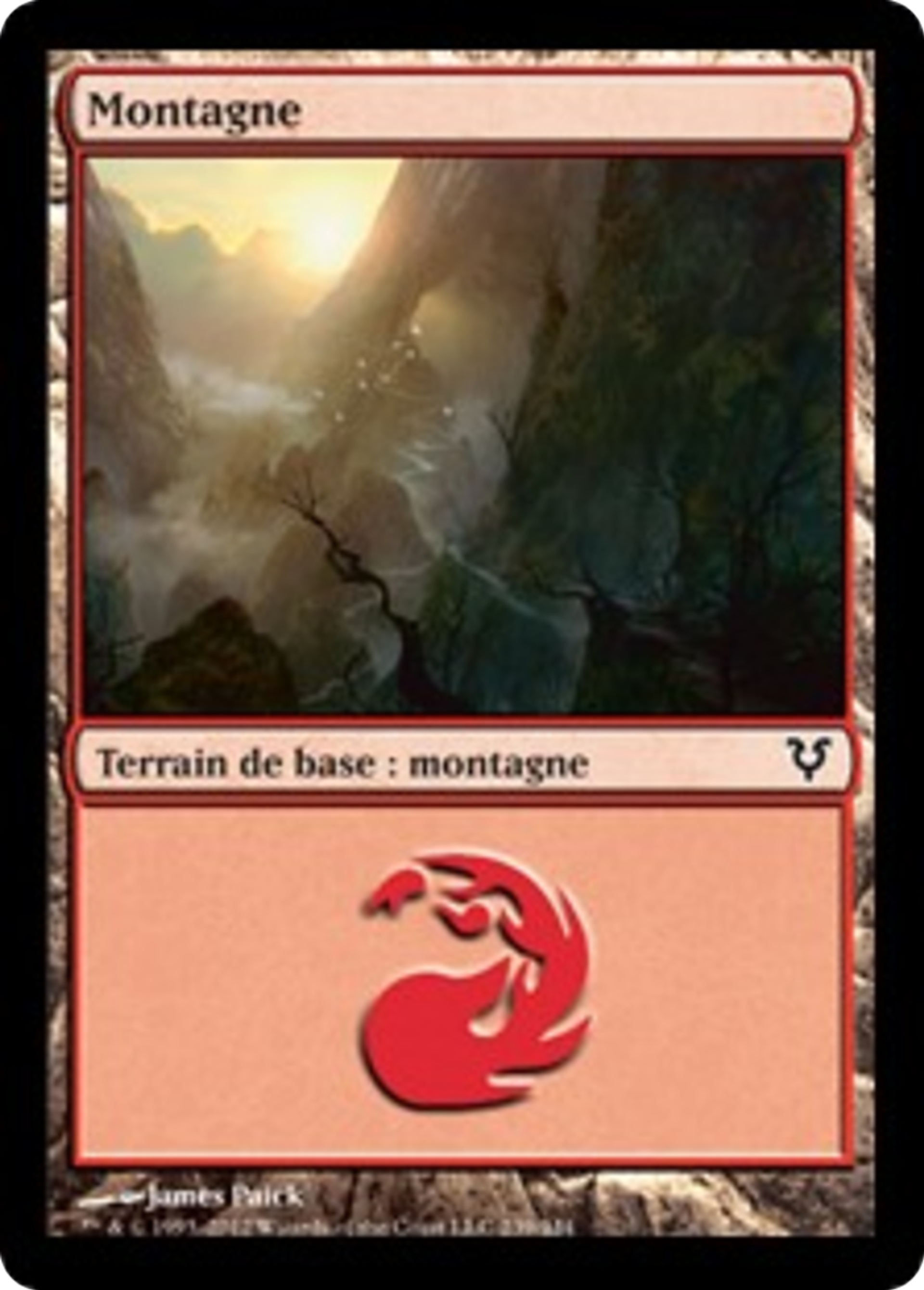 Montagne — Avacyn Restored — Magic: The Gathering
