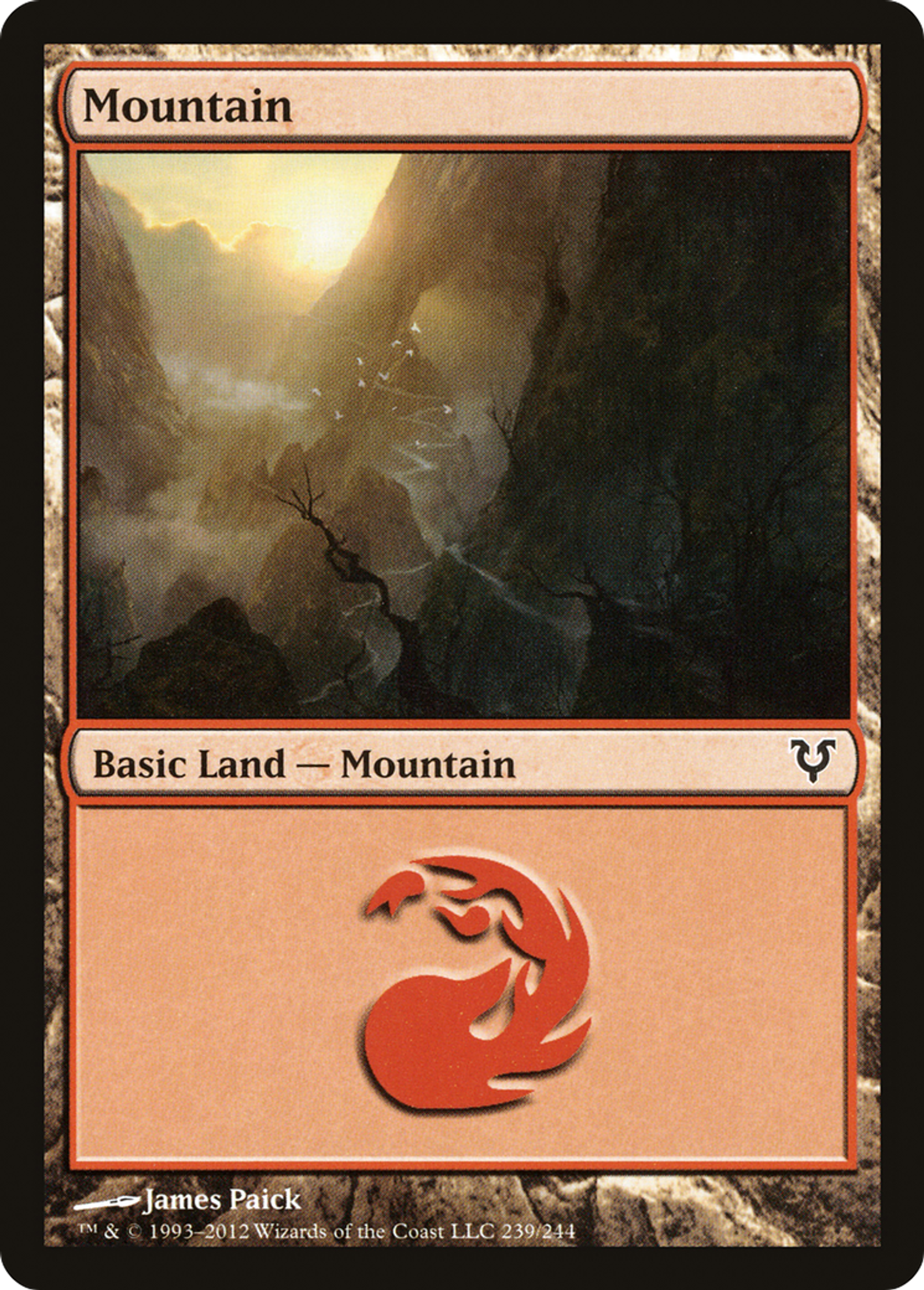 Mountain — Avacyn Restored — Magic: The Gathering