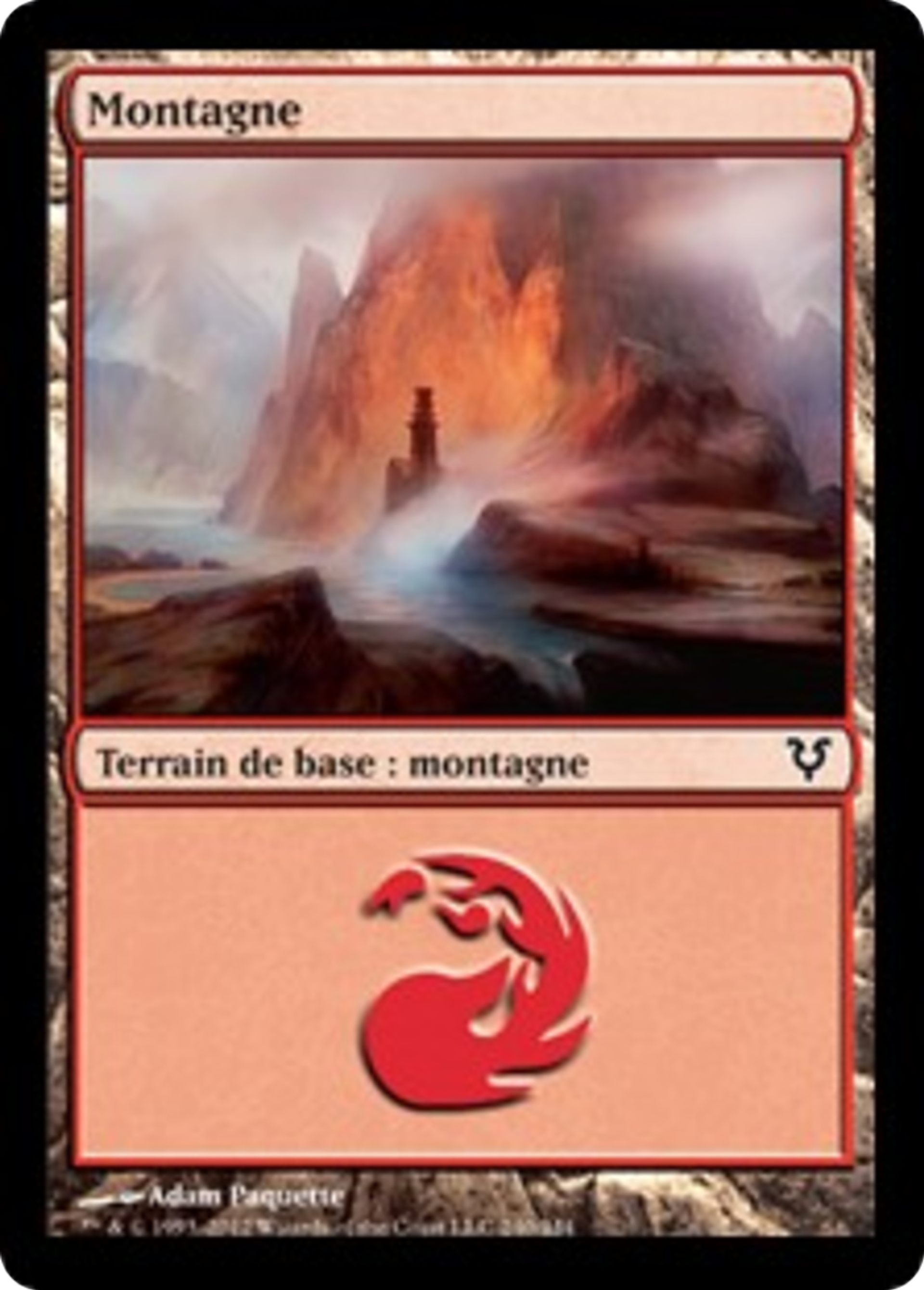Montagne — Avacyn Restored — Magic: The Gathering